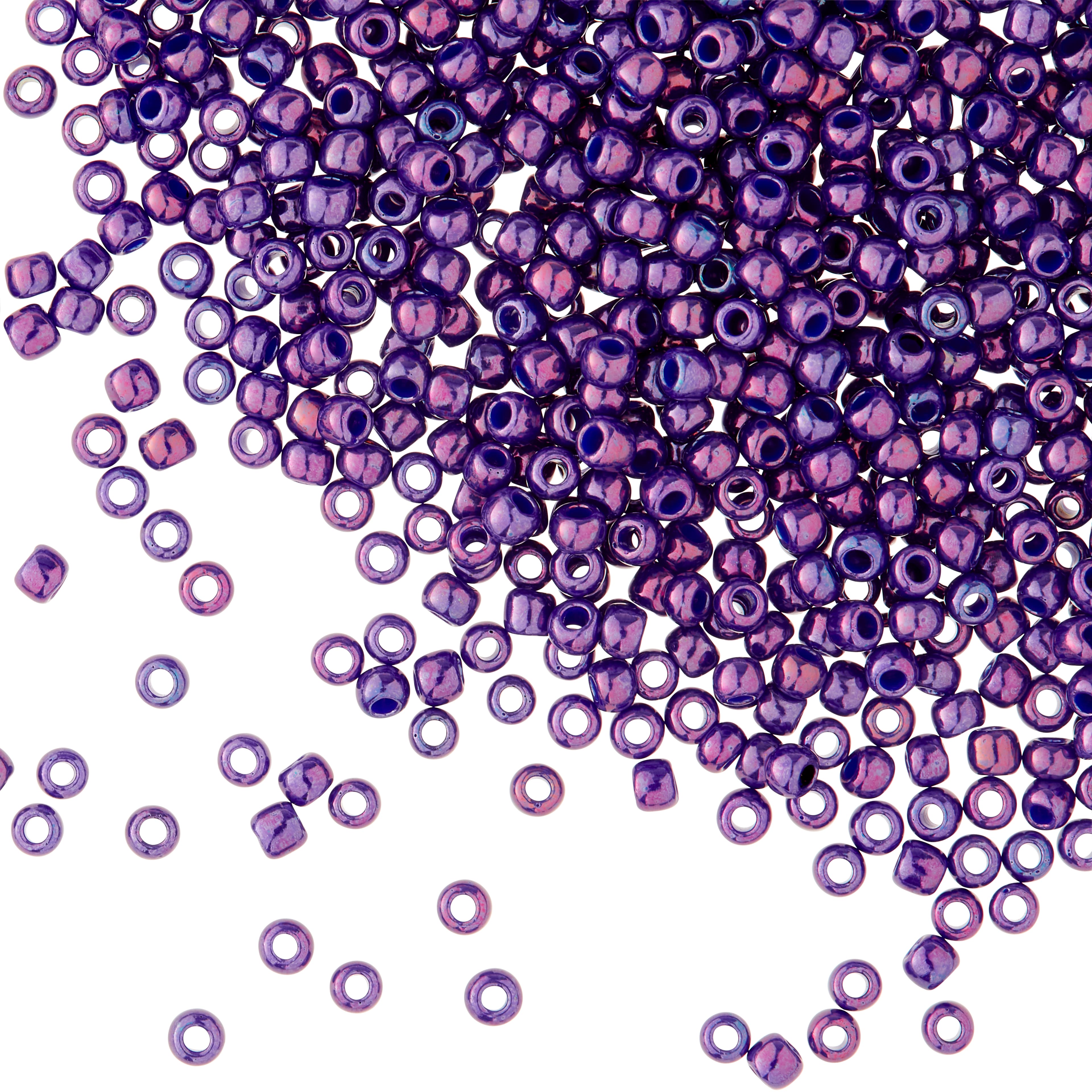 12 Pack: Toho&#xAE; 11/0 Purple Metallic Japanese Glass Seed Beads