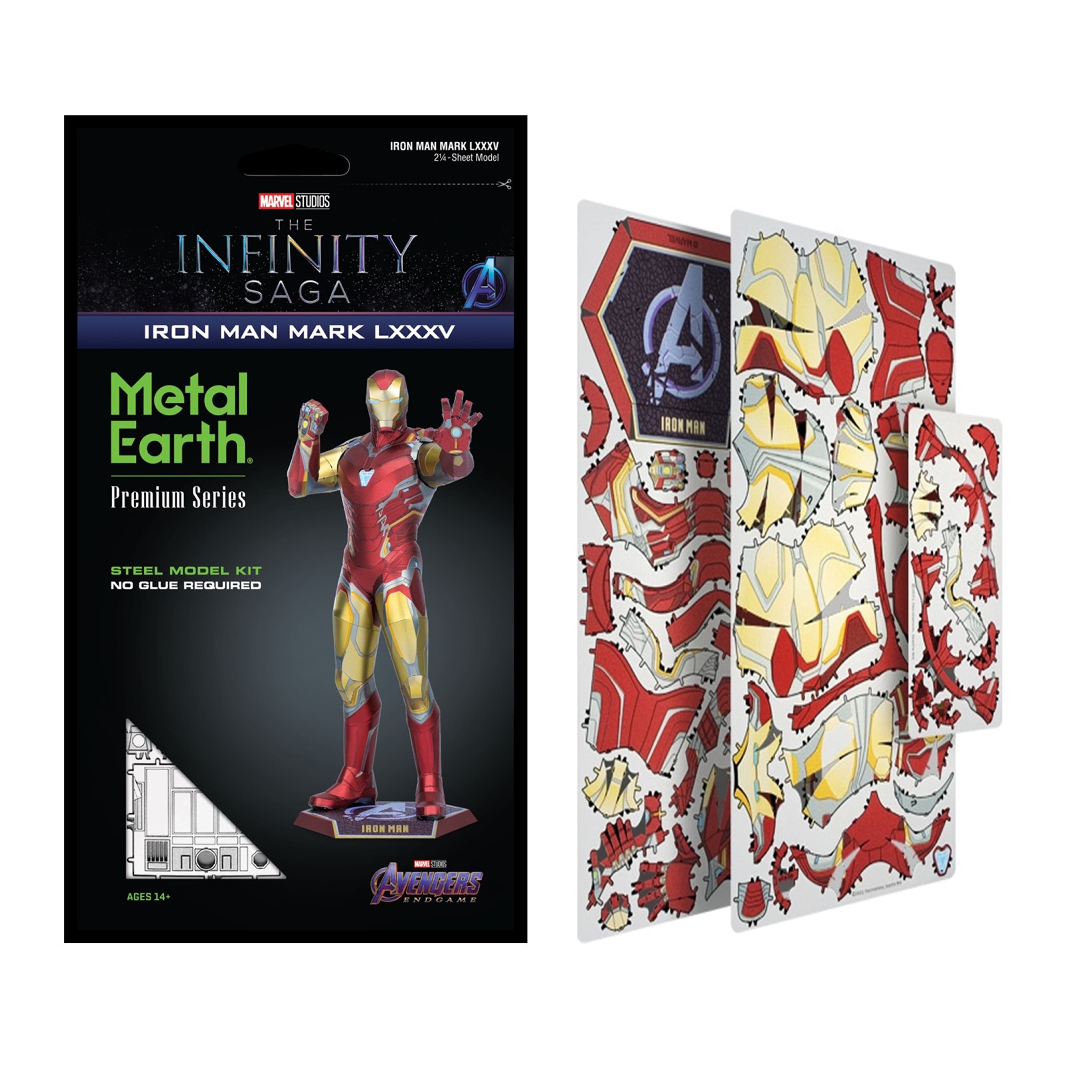 Metal Earth&#xAE; Premium Series Iron Man Mark LXXXV Steel Model Kit