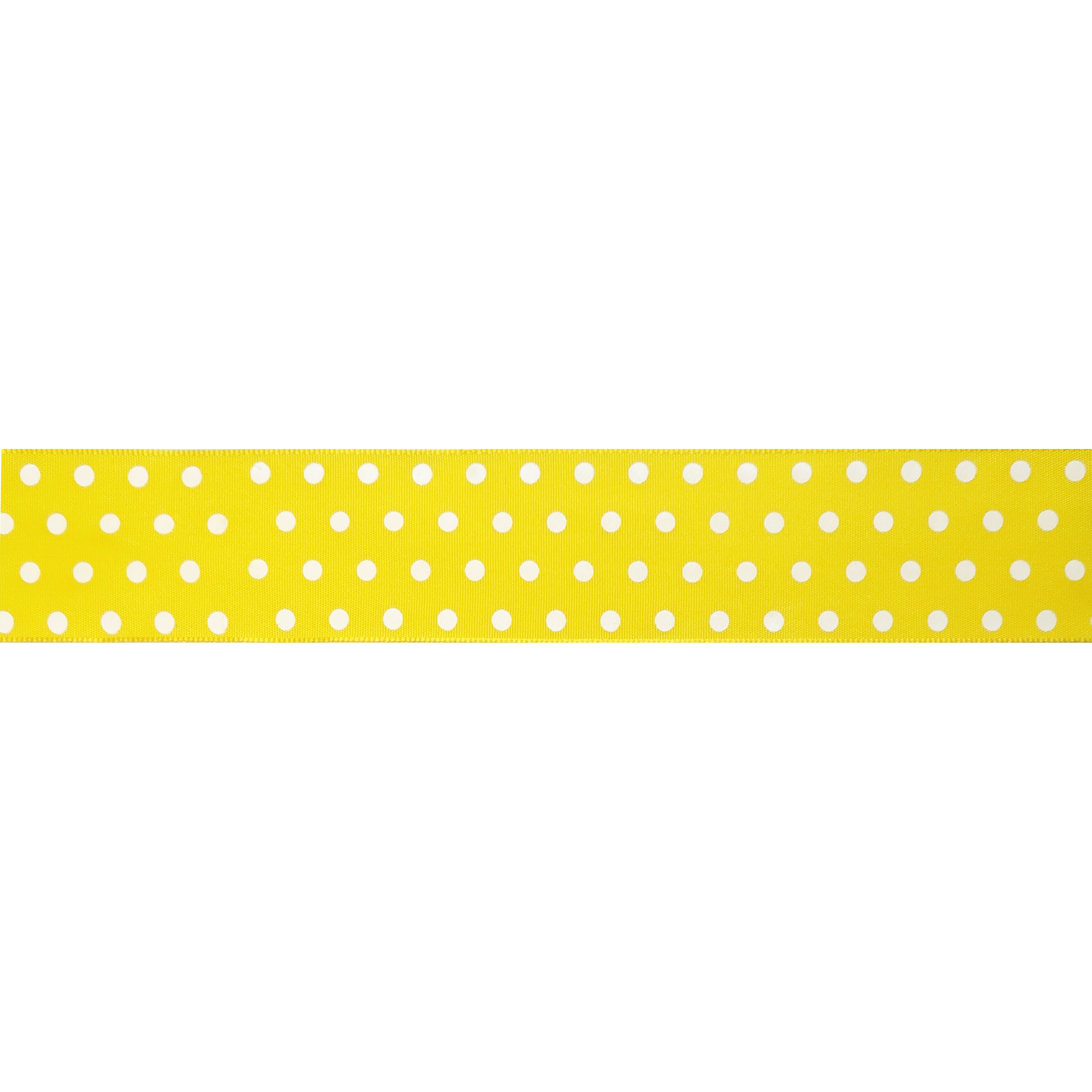 1.5&#x22; x 3yd. Sheer Wired Polka Dot Ribbon by Celebrate It&#x2122;