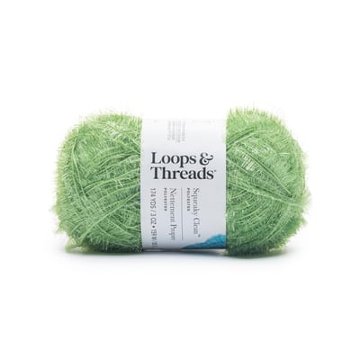 Squeaky Clean™ Sparkle Yarn by Loops & Threads® | Michaels