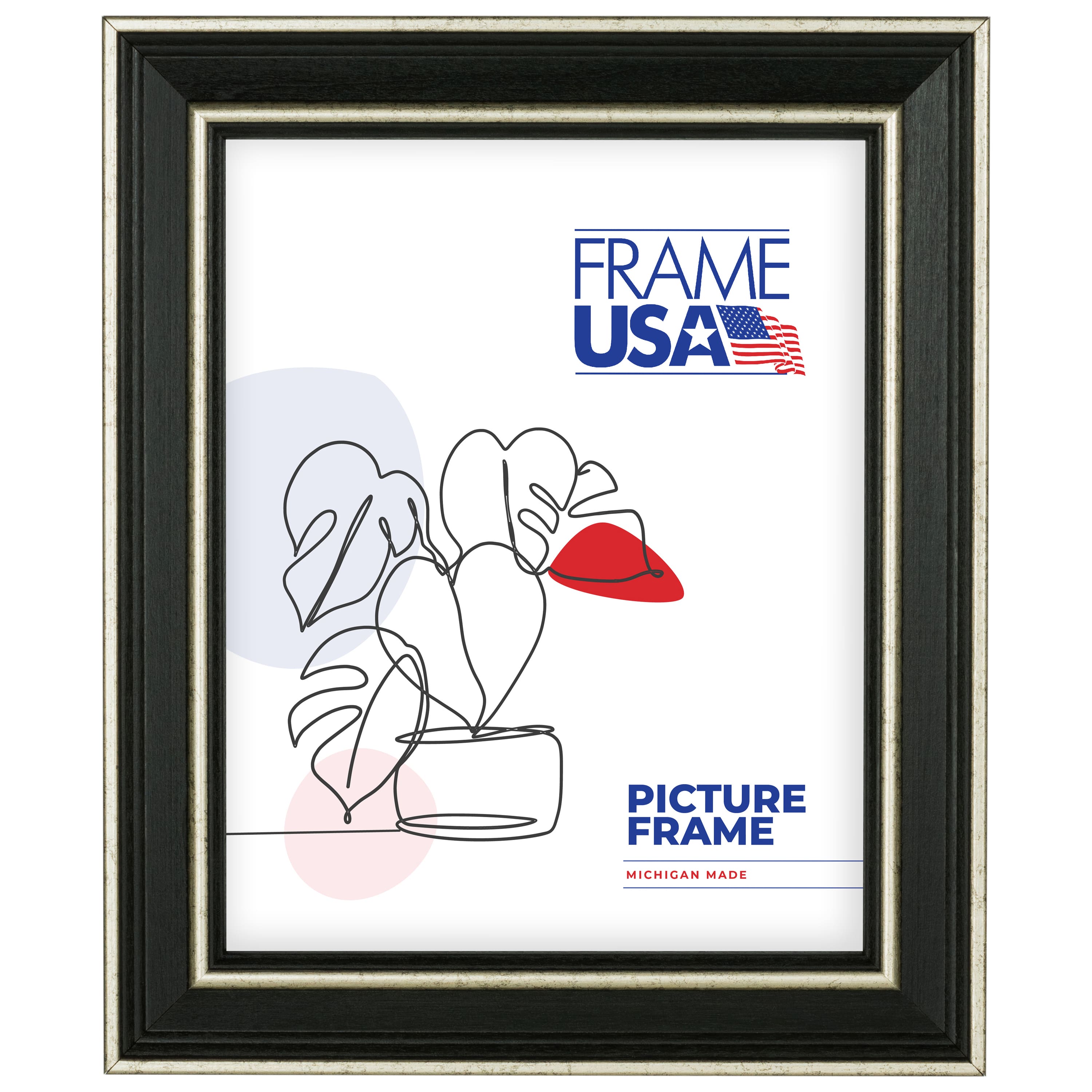 Frame USA Olympic Silver Single Image Picture Frame