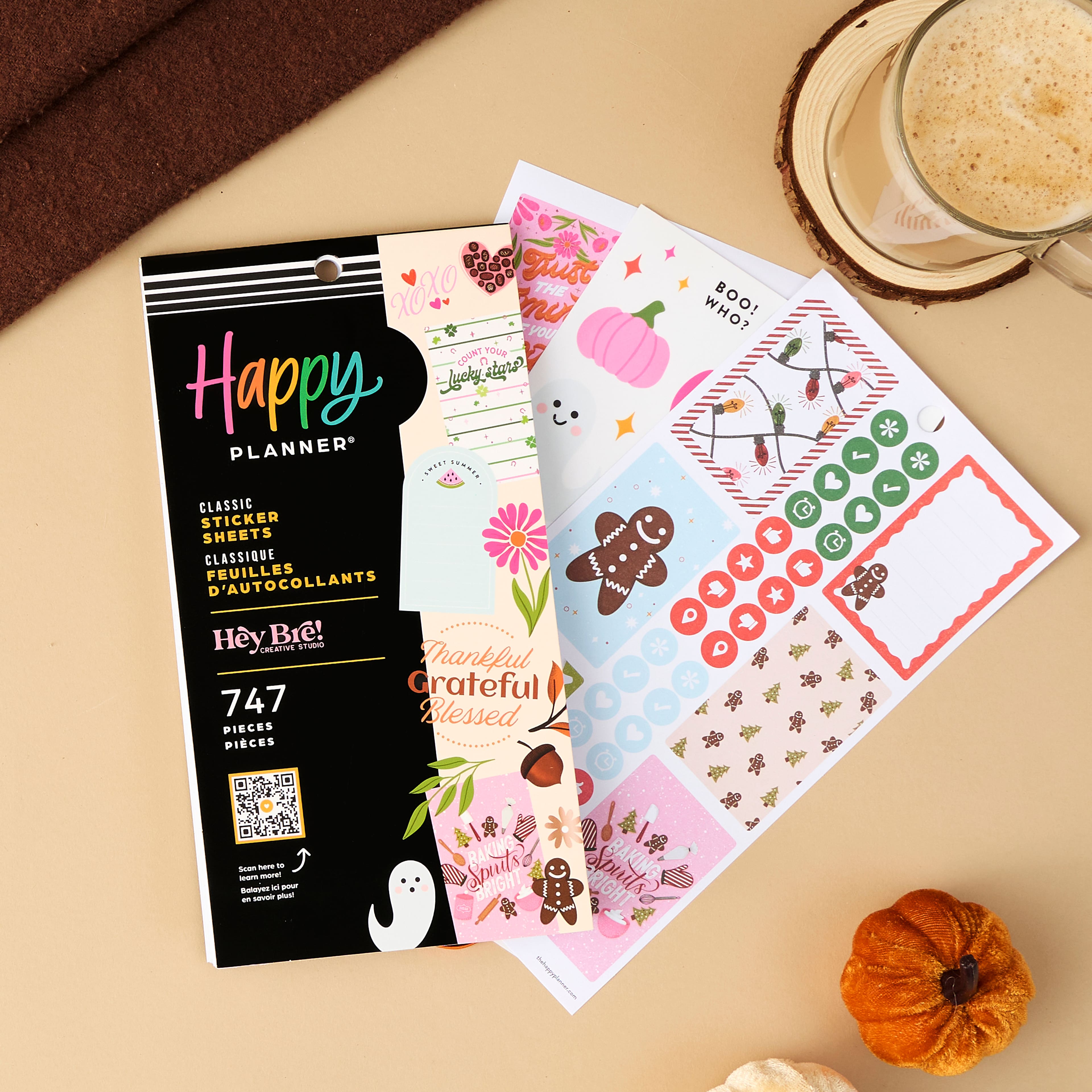 The Classic Happy Planner&#xAE; Seasons of Joy Sticker Book