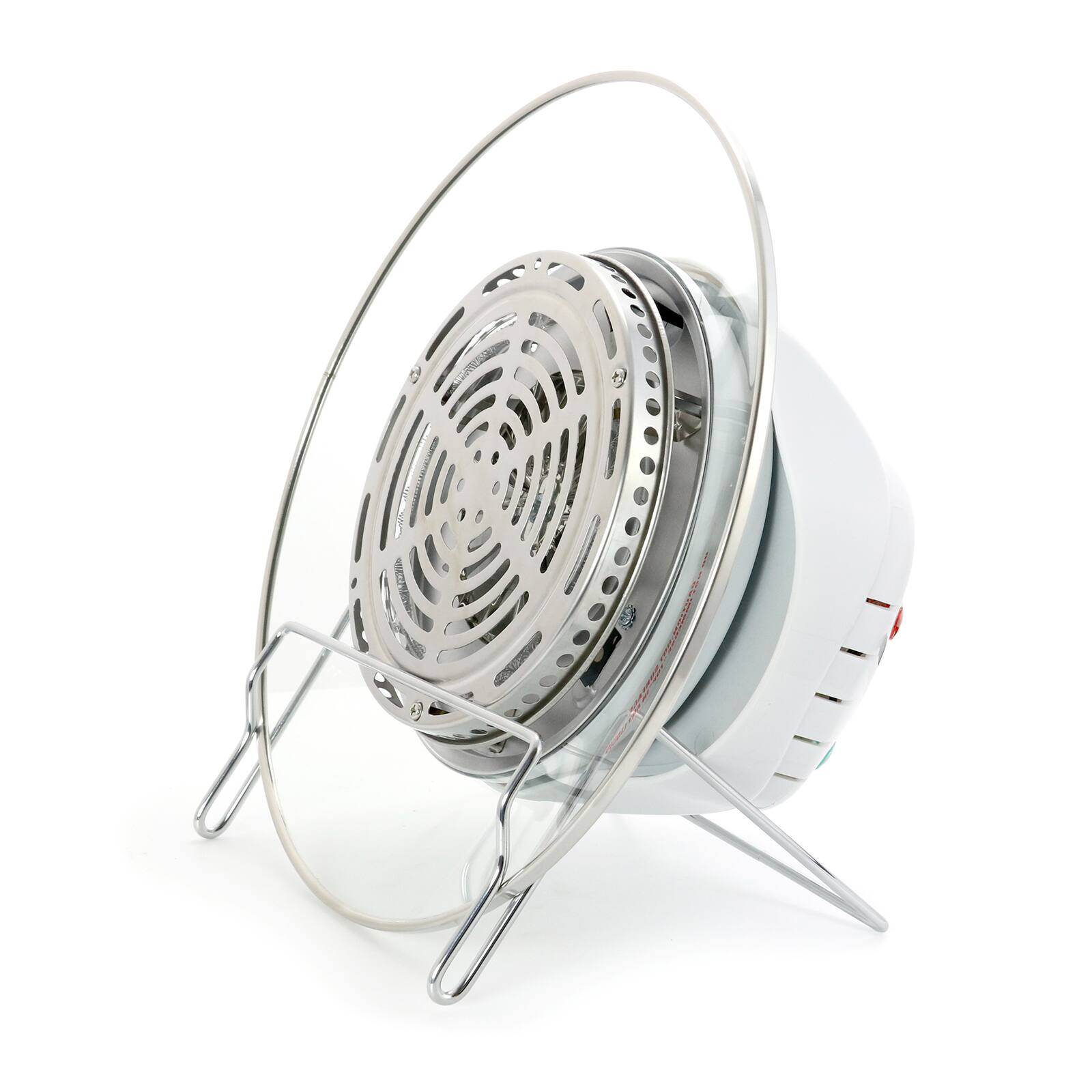 MegaChef 14.25" White Multipurpose Countertop Halogen Oven Air Fryer/Rotisserie/Roaster