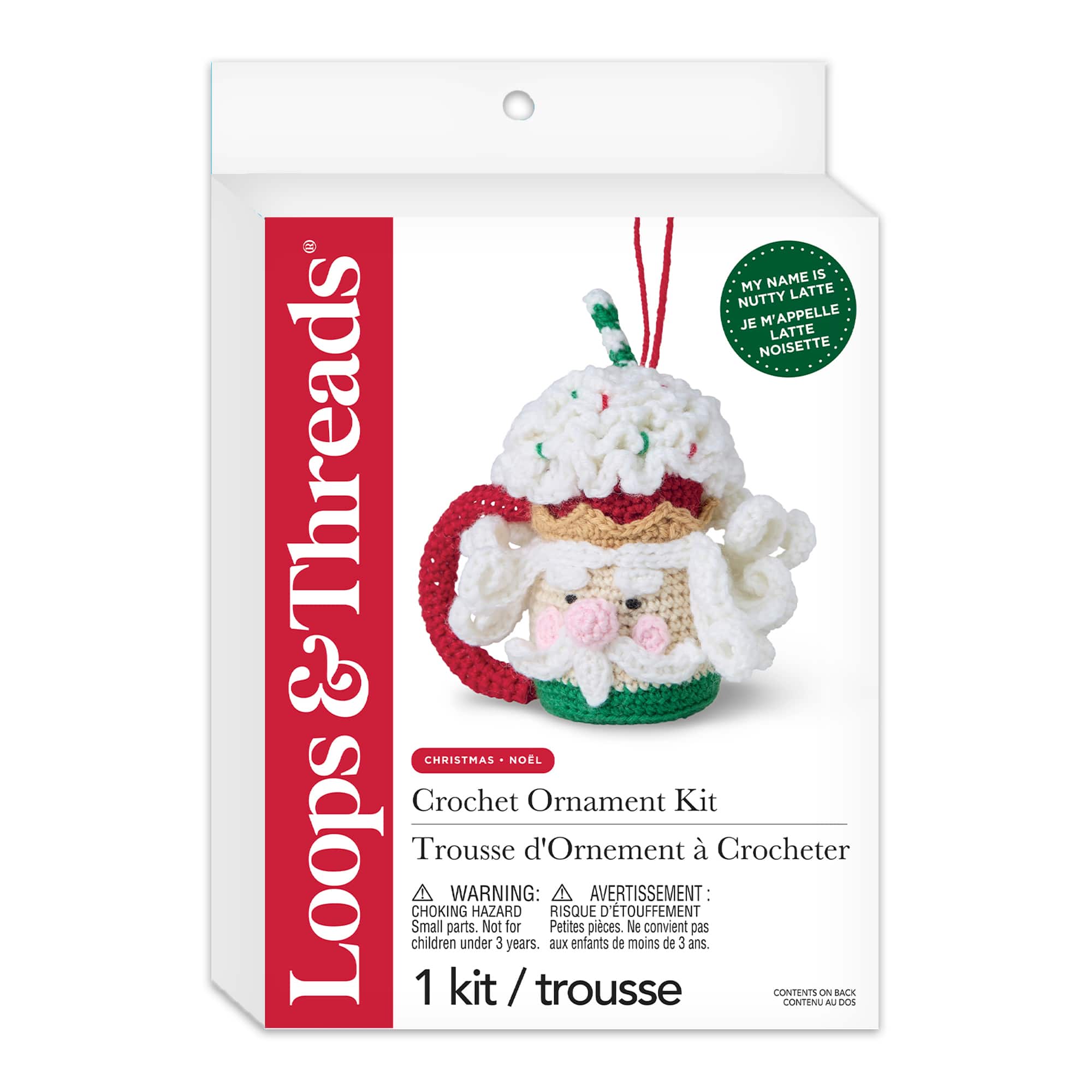 Intermediate Nutcracker Latte Amigurumi Crochet Ornament Kit by Loops &#x26; Threads&#xAE;