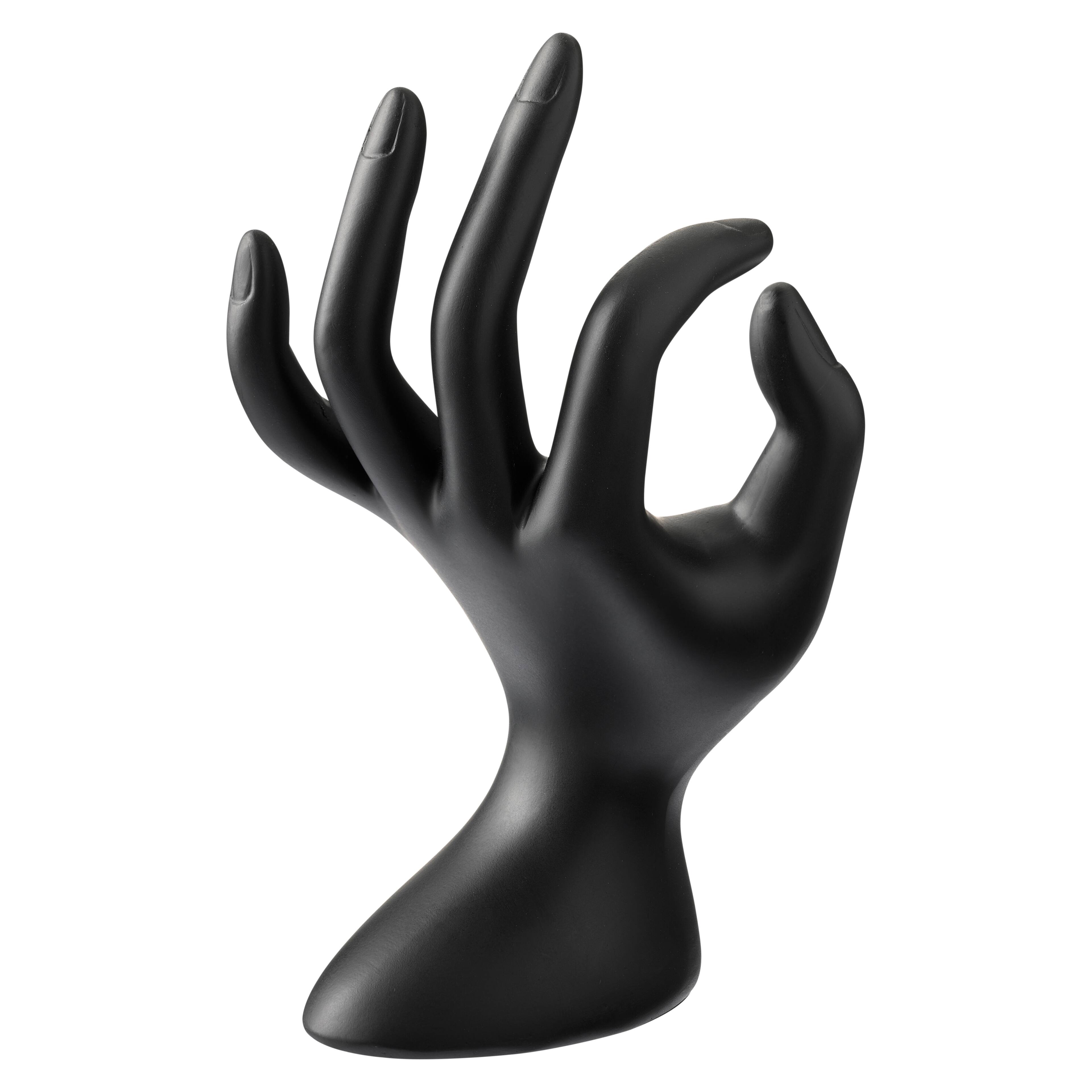 12 Pack: Black Hand Form Display by Bead Landing™