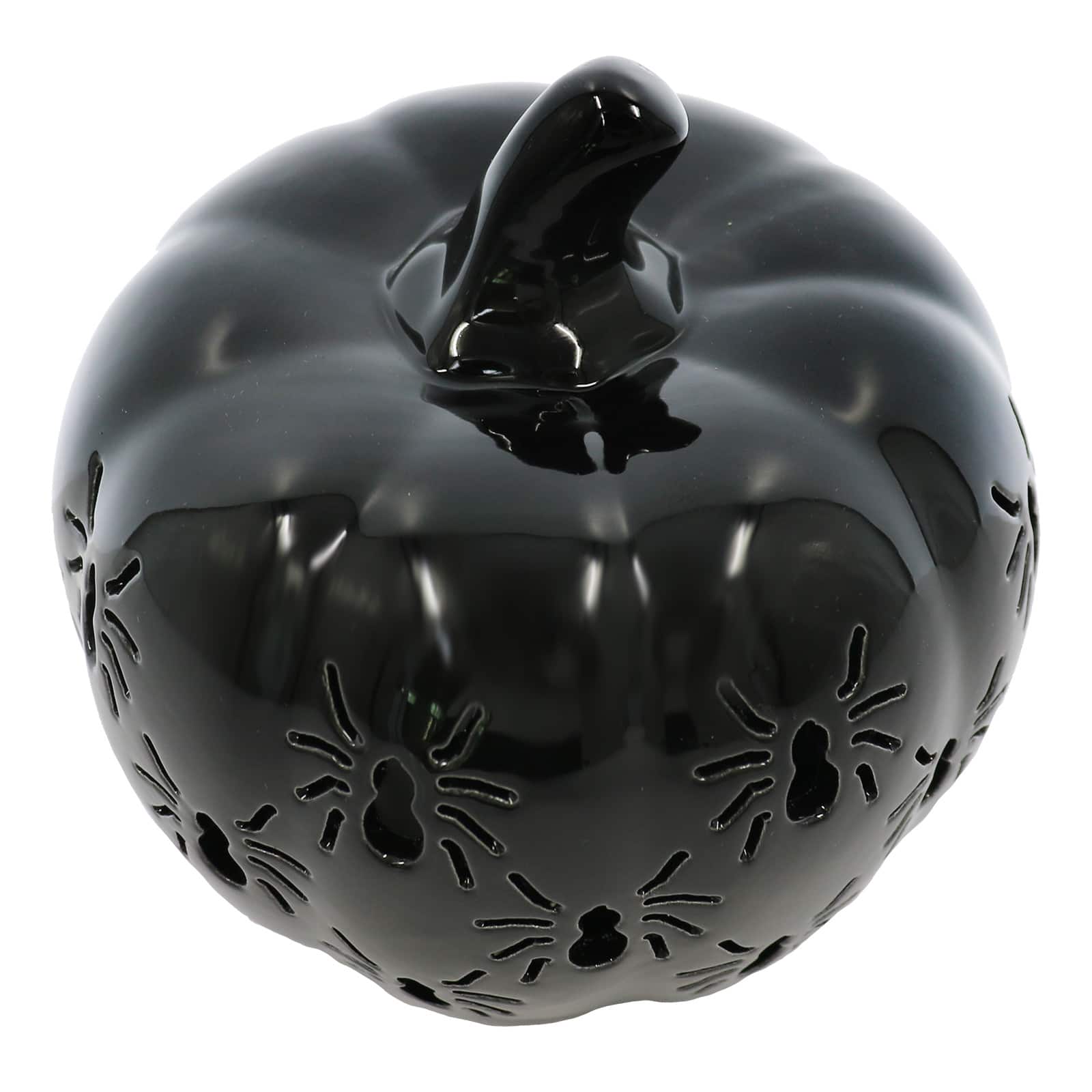Small Black Pumpkin Tabletop Décor by Ashland®