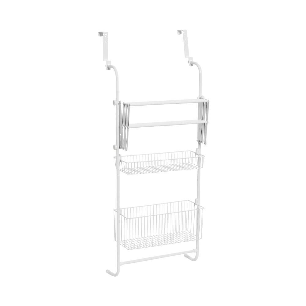 Household Essentials Metal Over the Door Drying Storage Rack