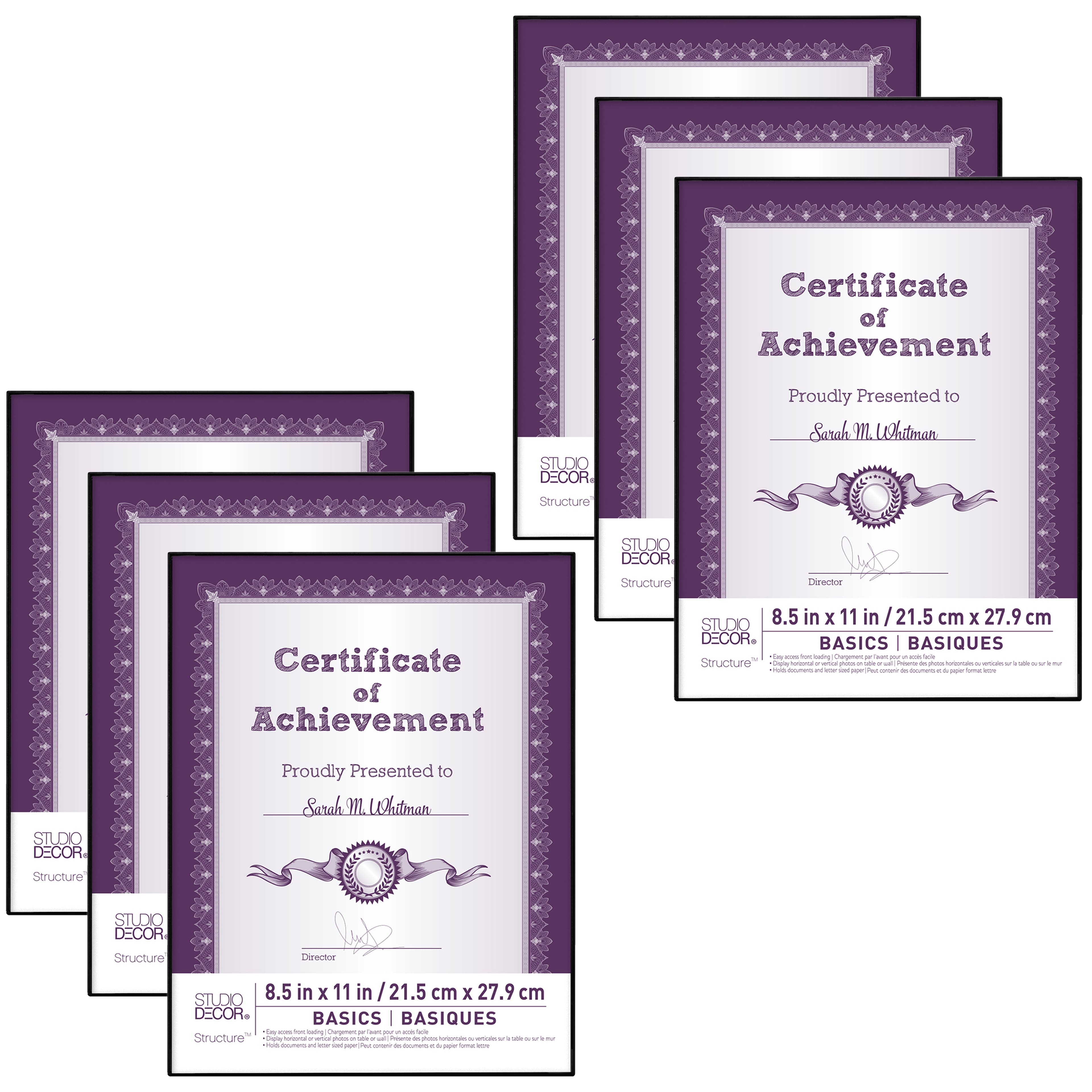 6 Pack: Black Frame, Basics by Studio Décor®