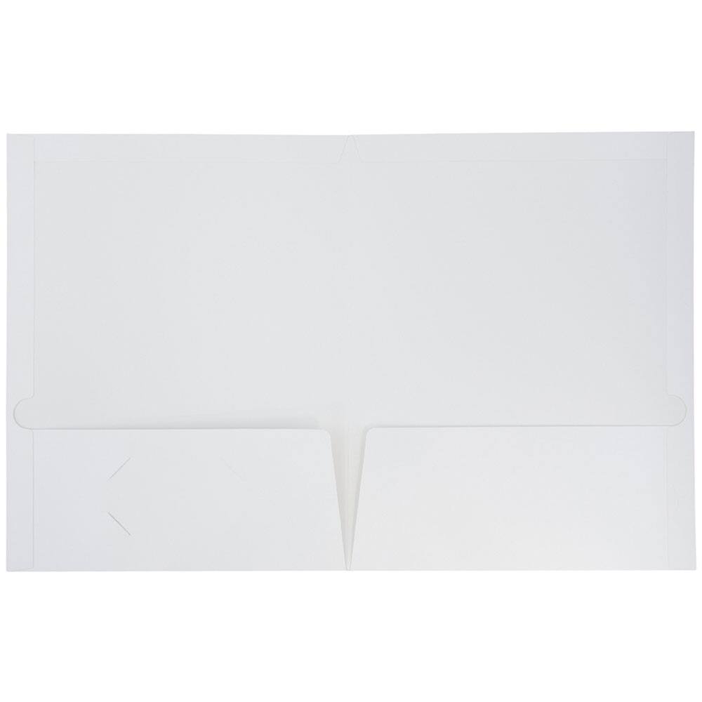 JAM Paper Glossy Laminated Two Pocket Folders, 50ct.