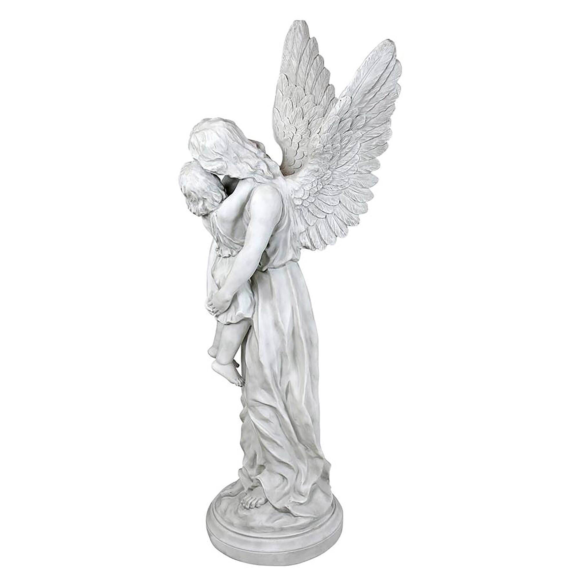 Design Toscano 38&#x22; Heaven&#x27;s Guardian Angel Garden Statue