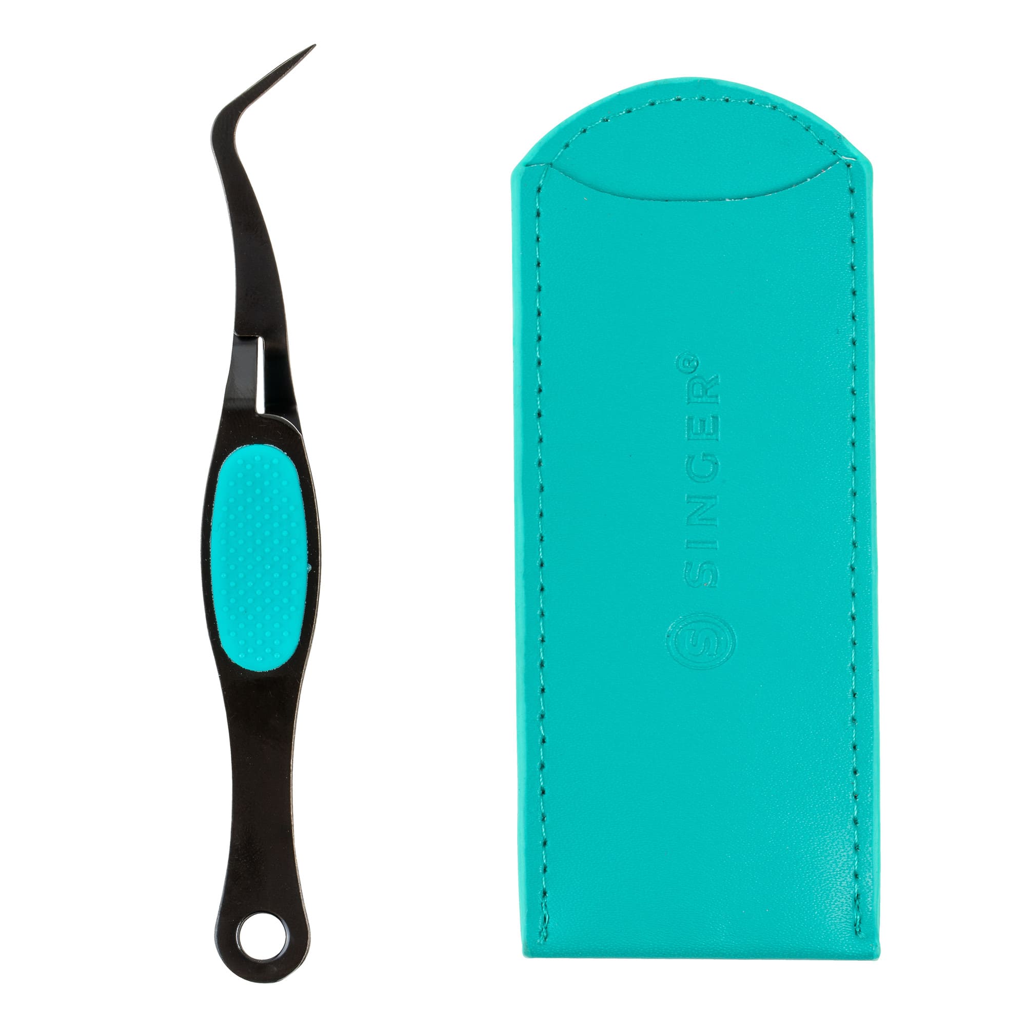 SINGER&#xAE; ProSeries&#x2122; Self-Locking Tweezer with Storage Sleeve