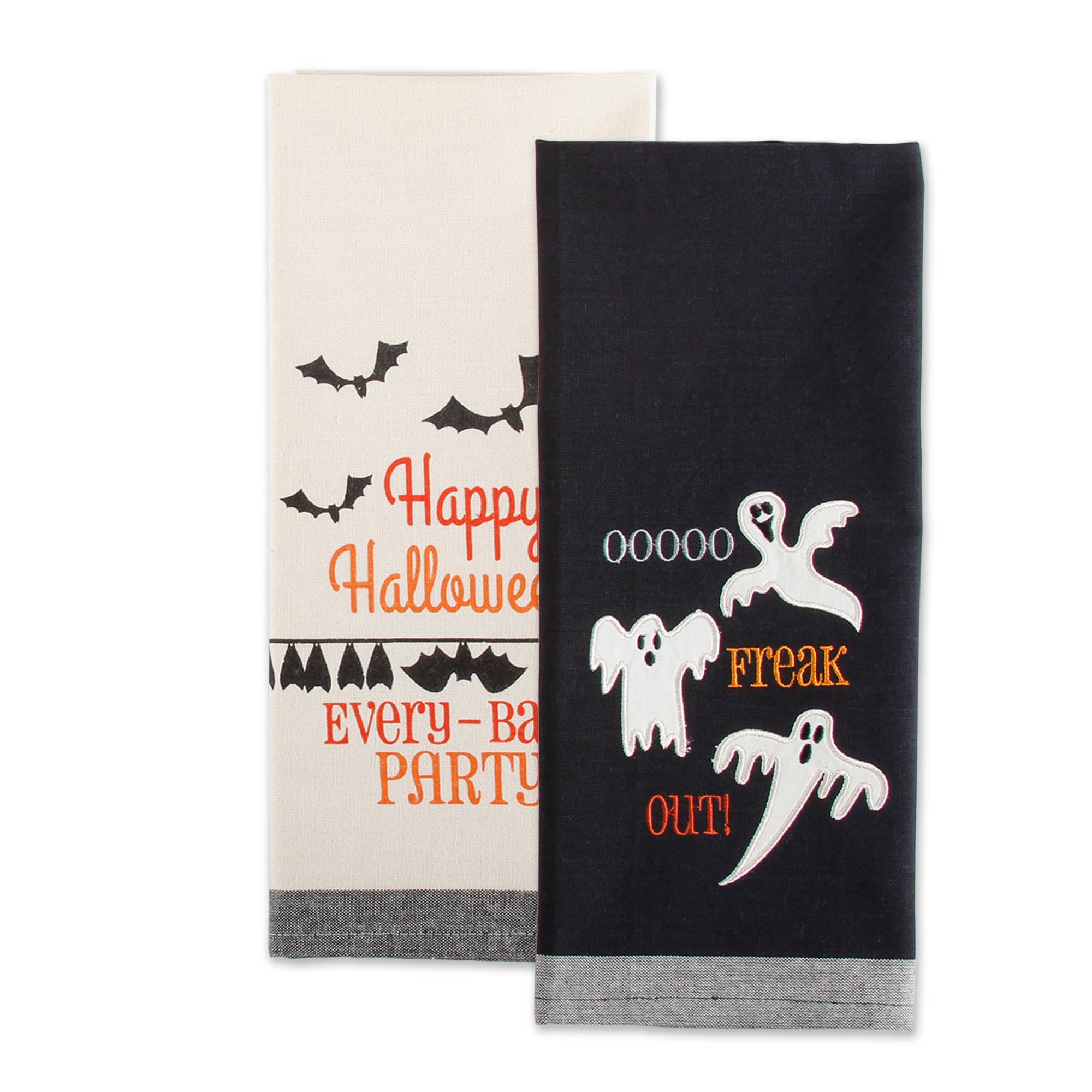 DII® Everybatty Party Printed Dishtowels, 2ct.