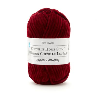 Chenille Home Slim Solid Yarn By Loops Threads Michaels