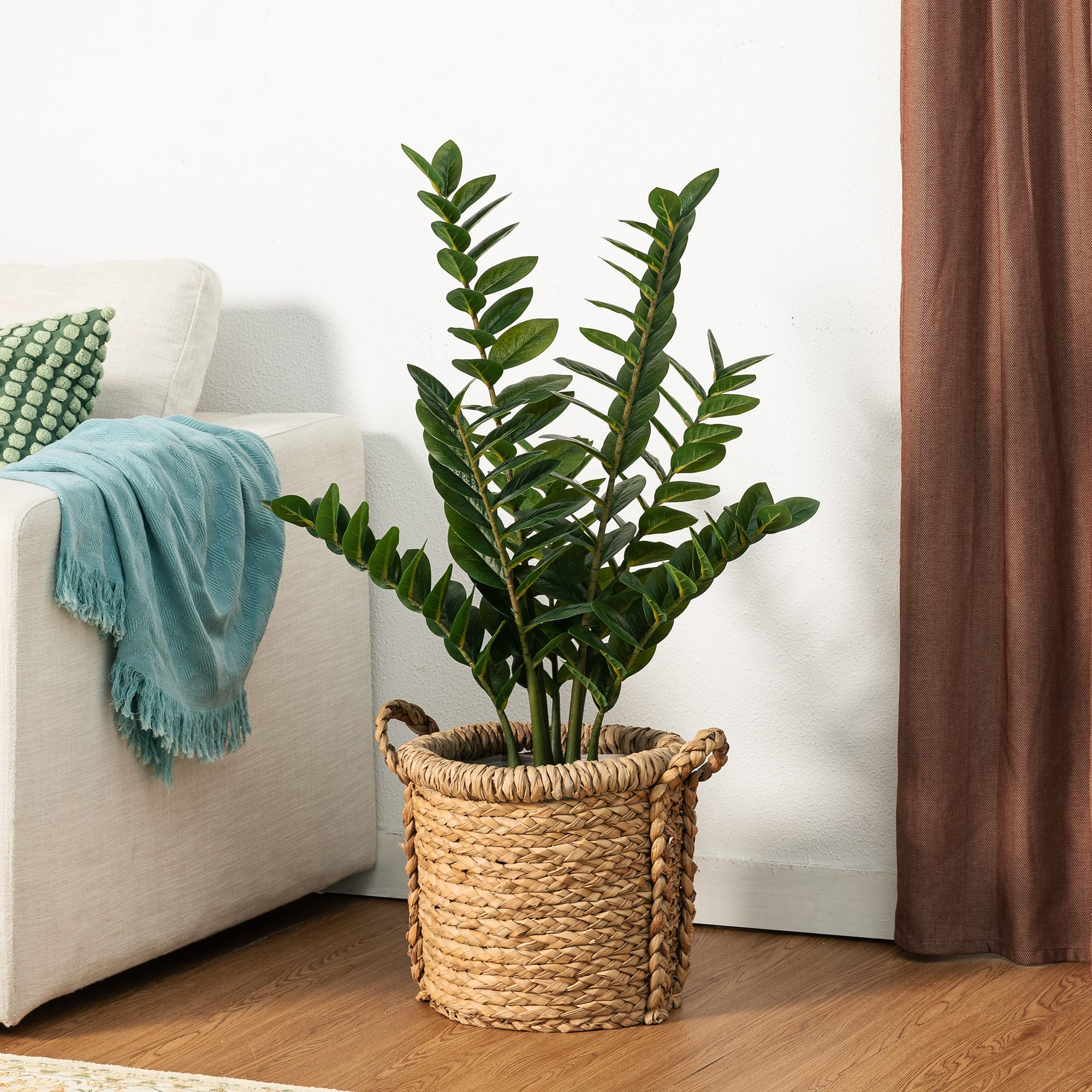 Glitzhome® 2.75ft. Faux Money Tree in Pot