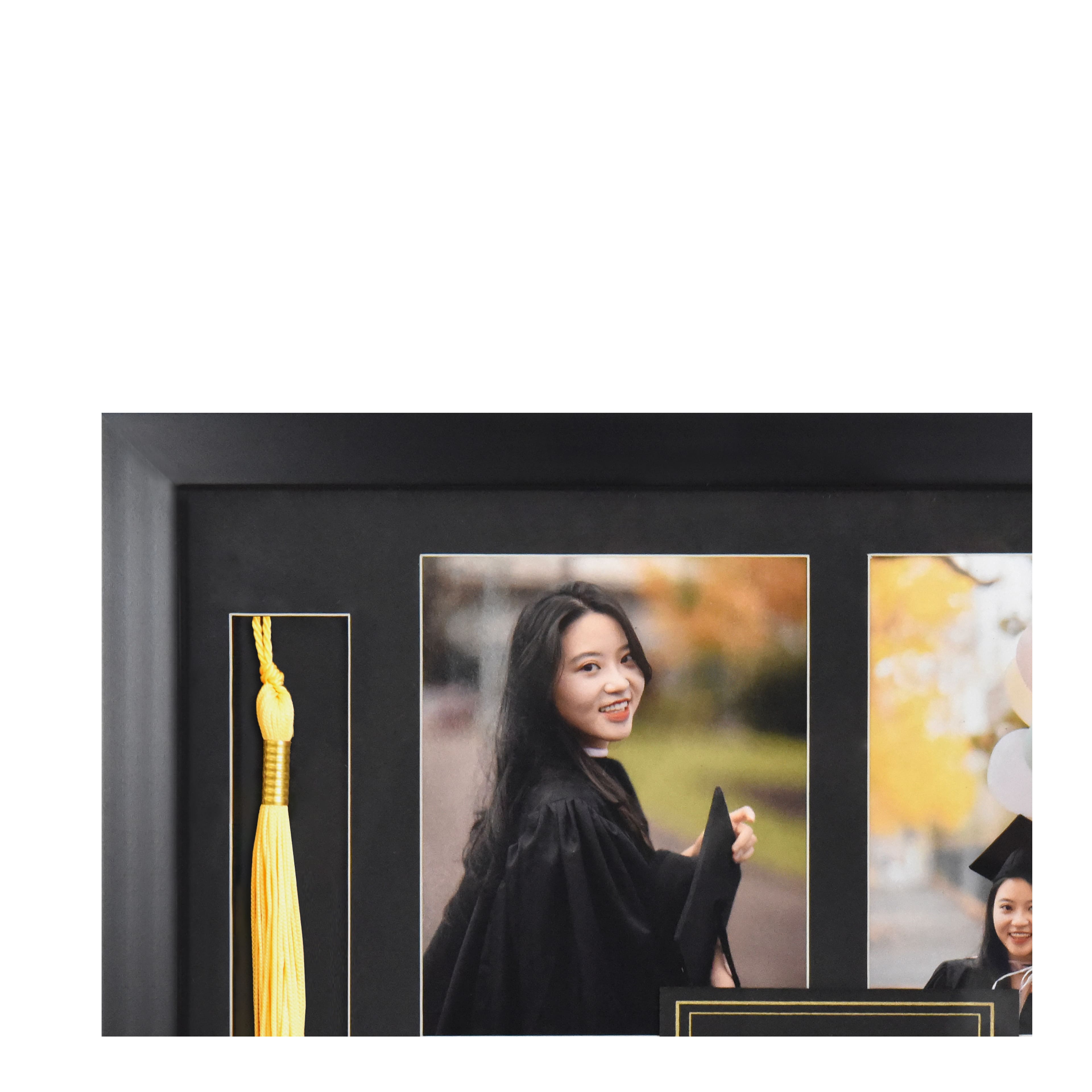 4 Opening Graduation&#x2122; 4&#x22; x 5&#x22; Black 2025 Frame with Mat by Studio D&#xE9;cor&#xAE;