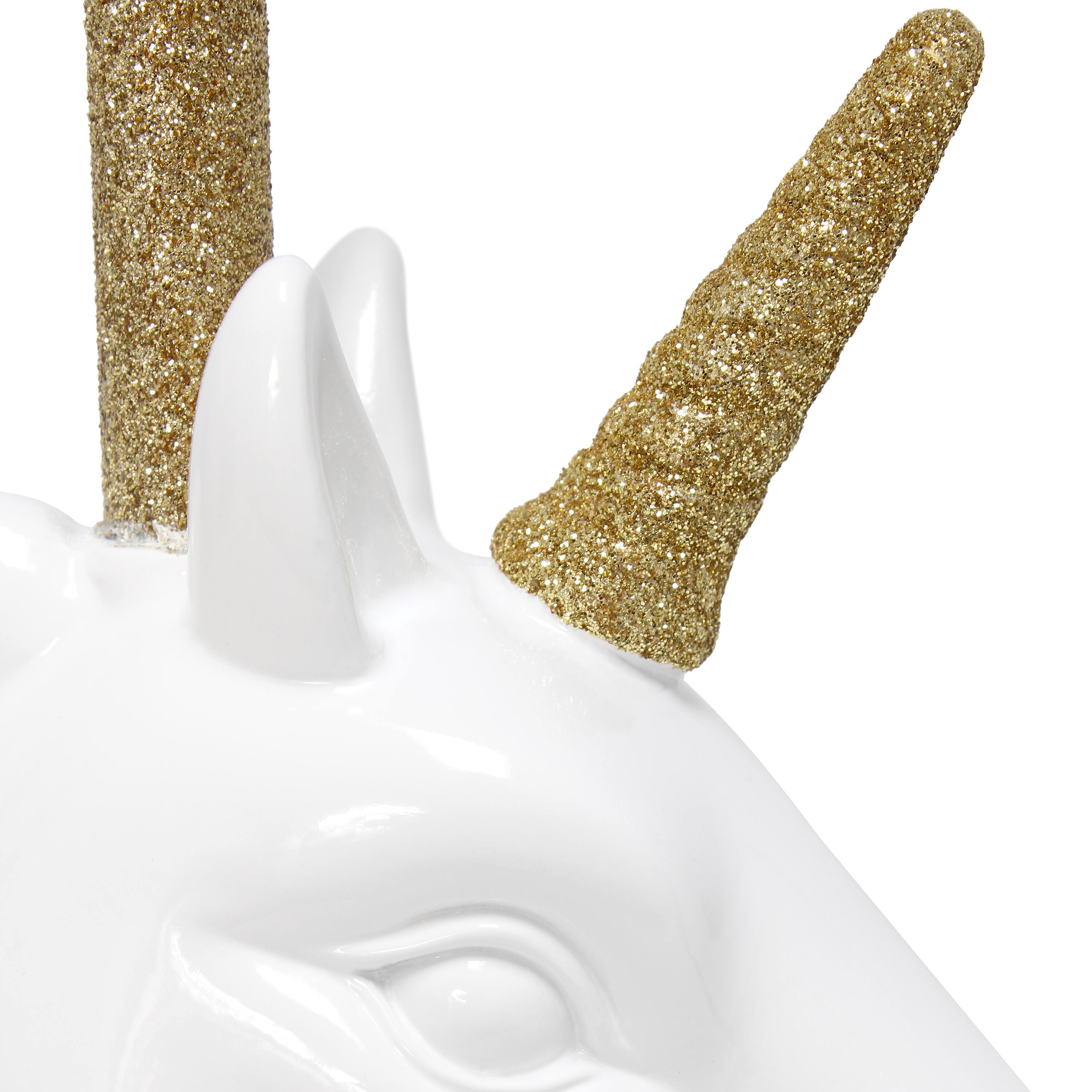 Simple Designs 15.5&#x22; Unicorn Table Lamp