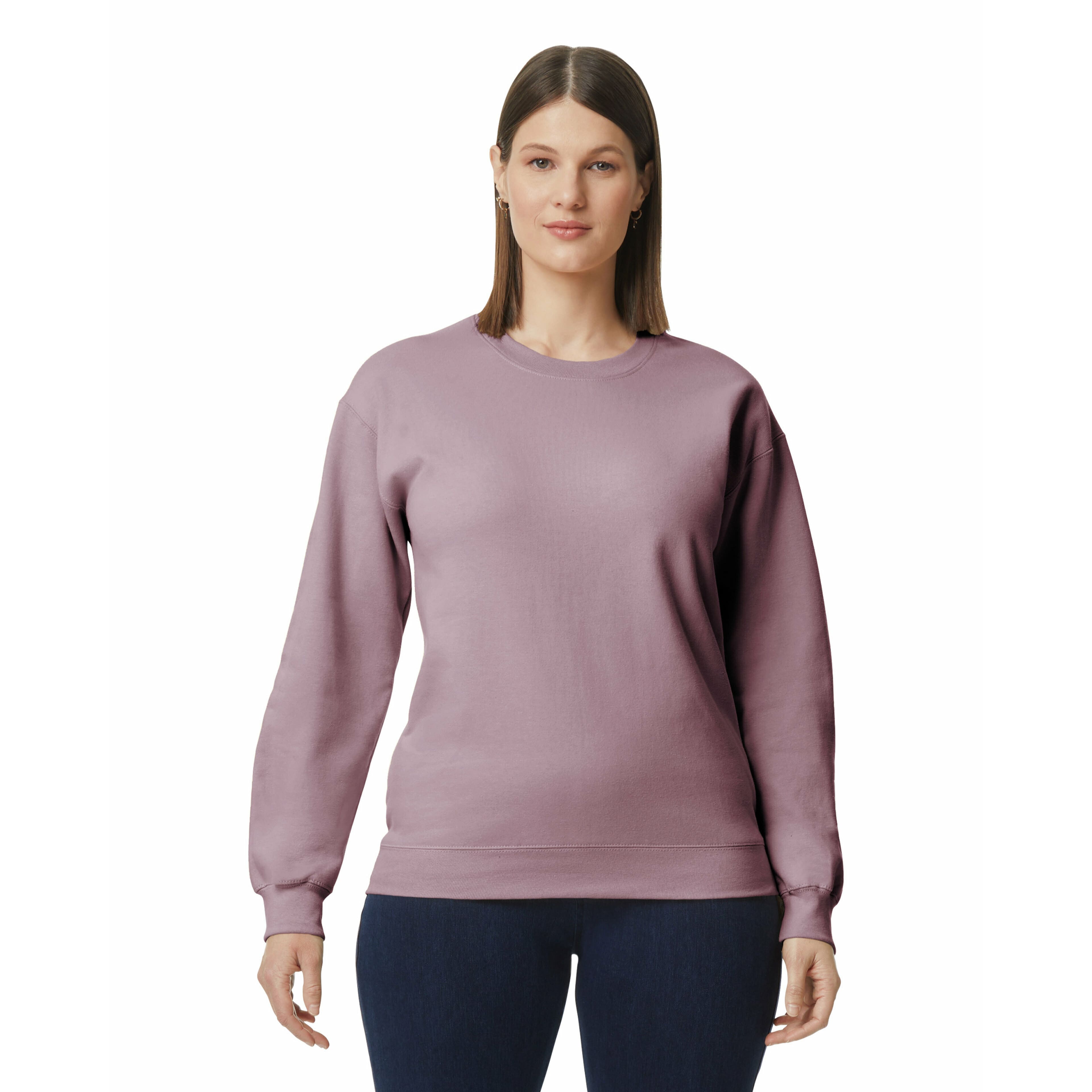 Chandail pour adulte &#xE0; encolure ras du cou en molleton de poids moyen Softstyle de Gildan