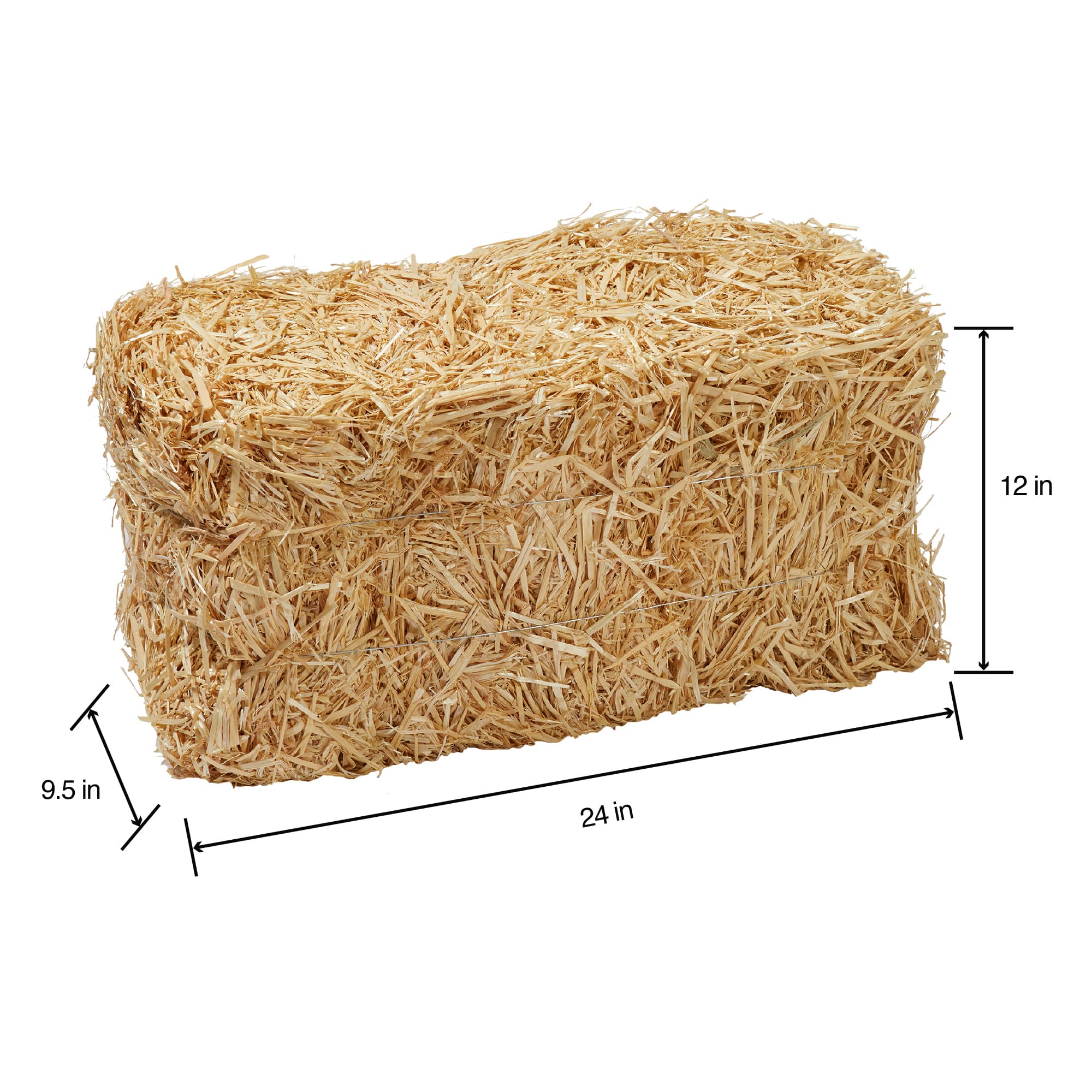 FloraCraft&#xAE; 24&#x22; Straw Bale