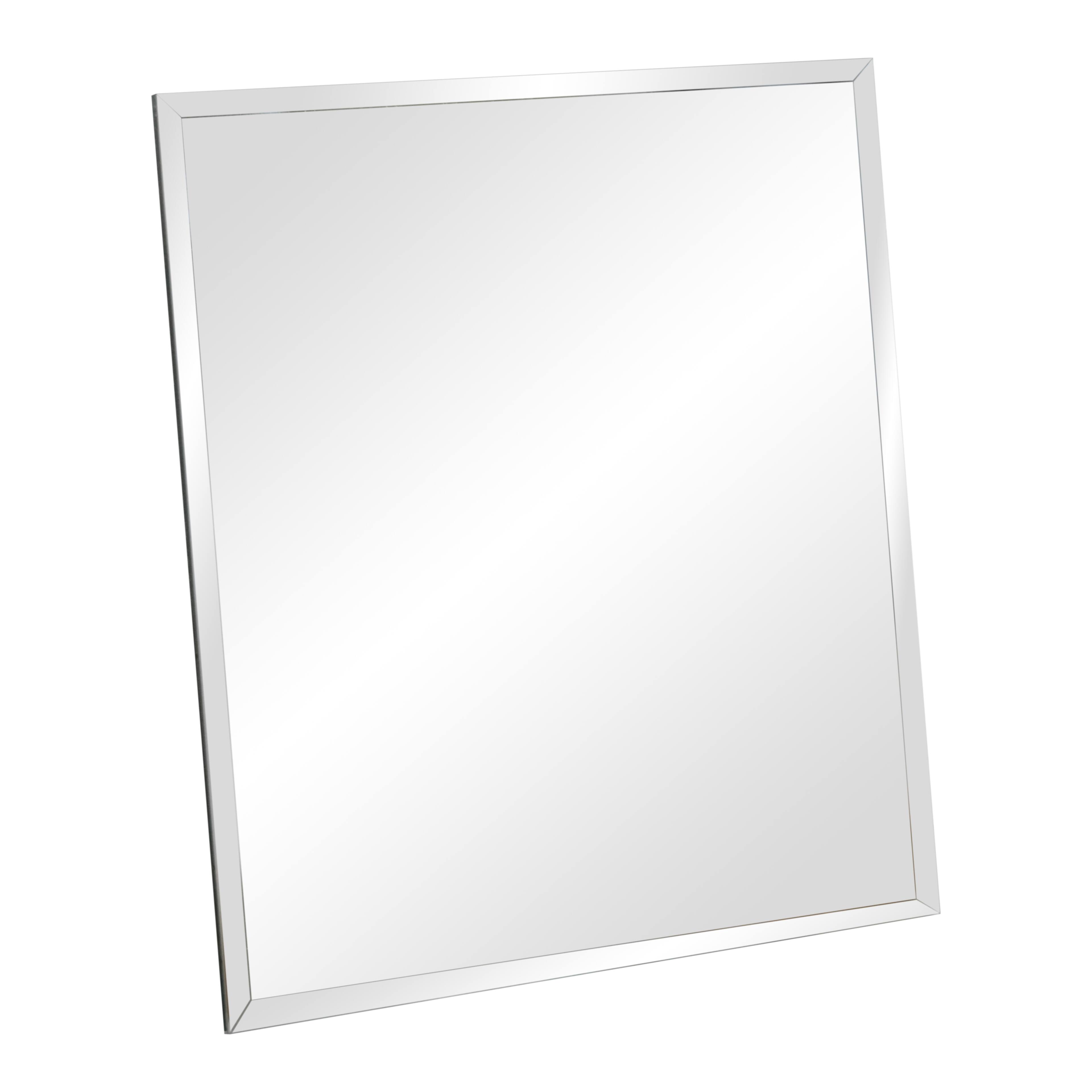 5.8" Square Beveled Glass Mirror by Make Market®