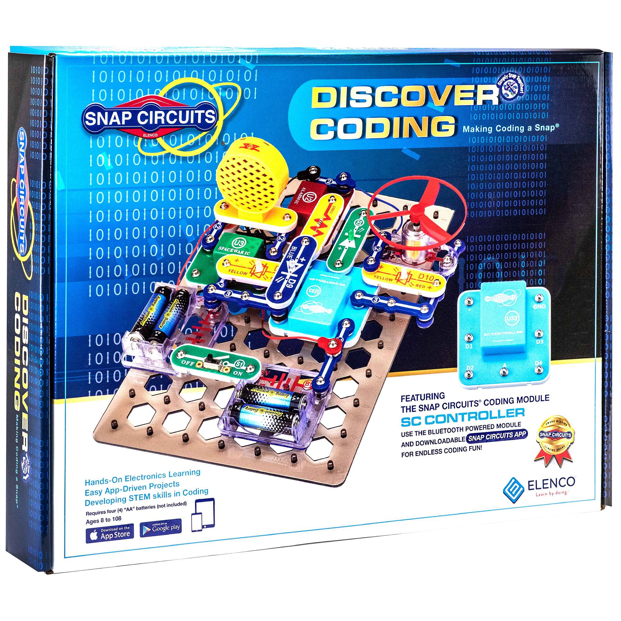 Elenco Snap Circuits Discover Coding Kit