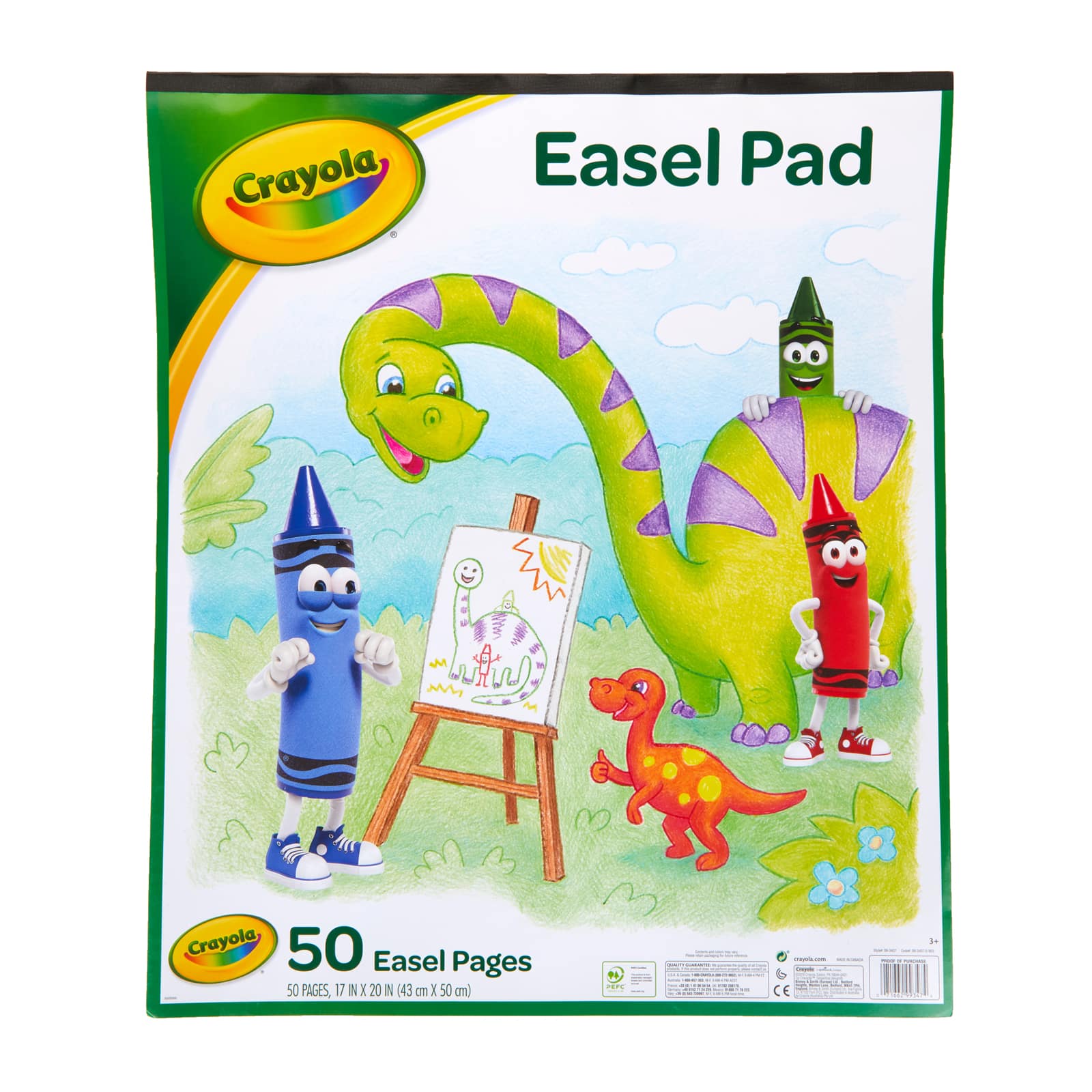 Crayola® Easel Pad, 50 Blank Coloring Pages | Michaels