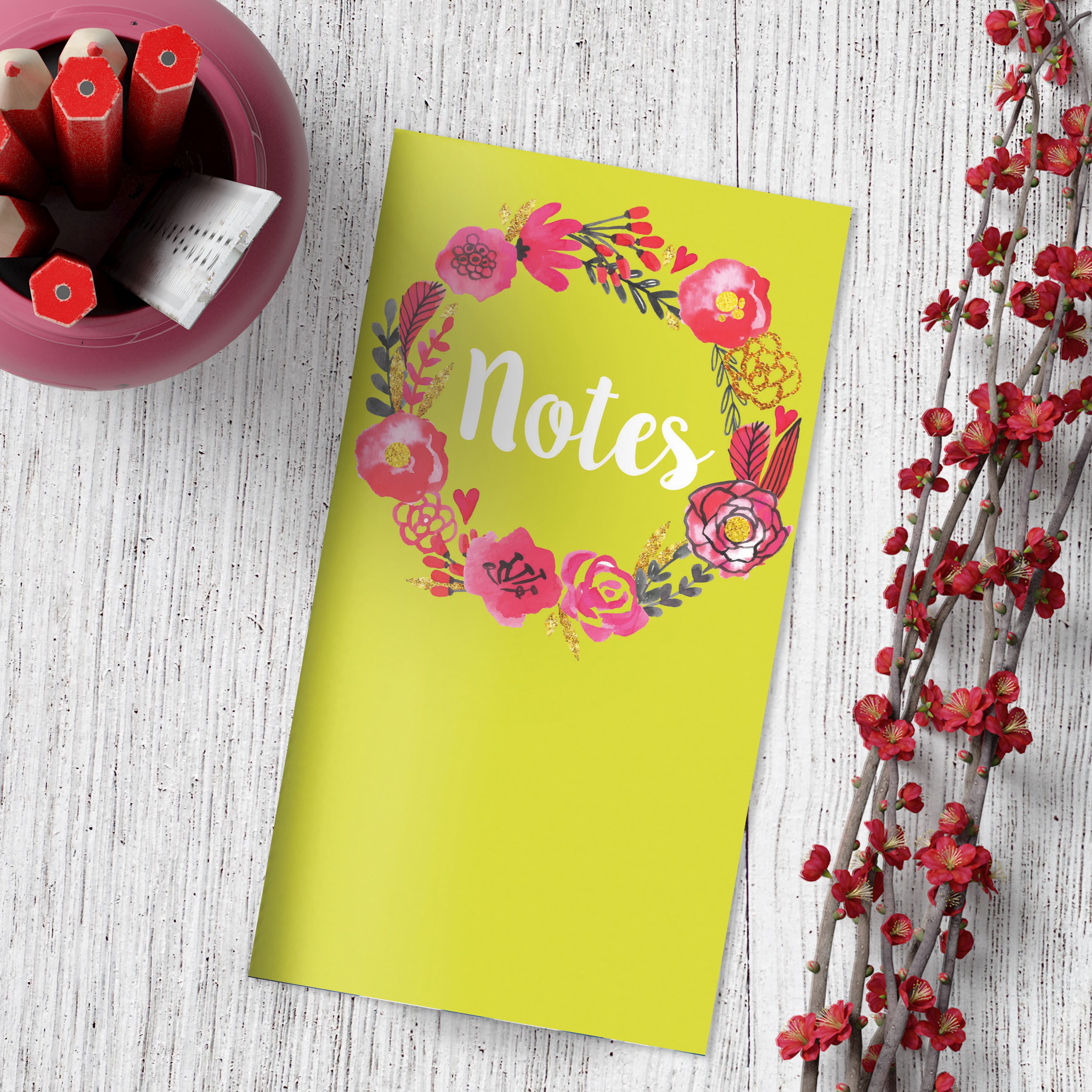 TF Publishing Green Jotter