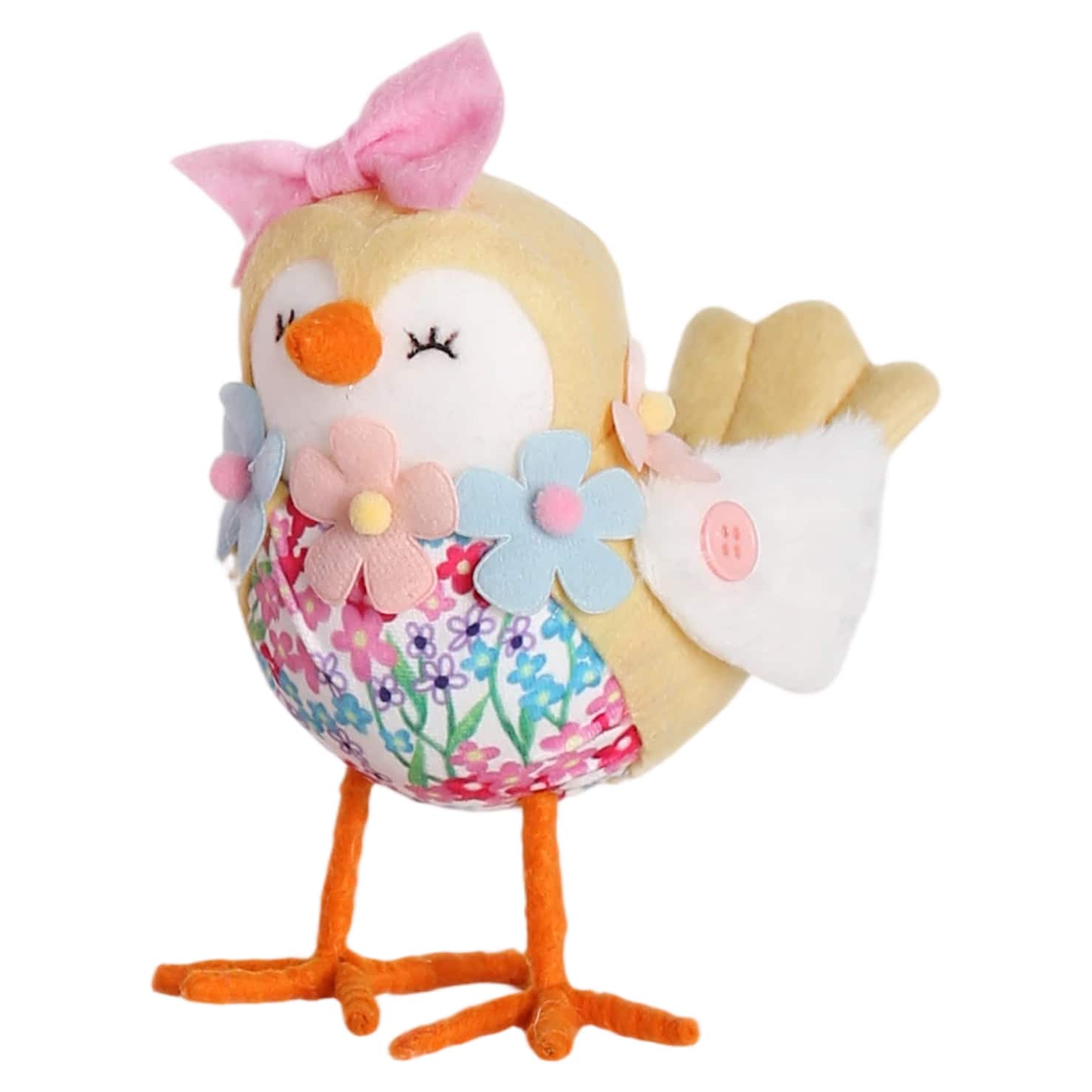 7" Multicolor Bird with Bow Headband Tabletop Décor by Ashland®