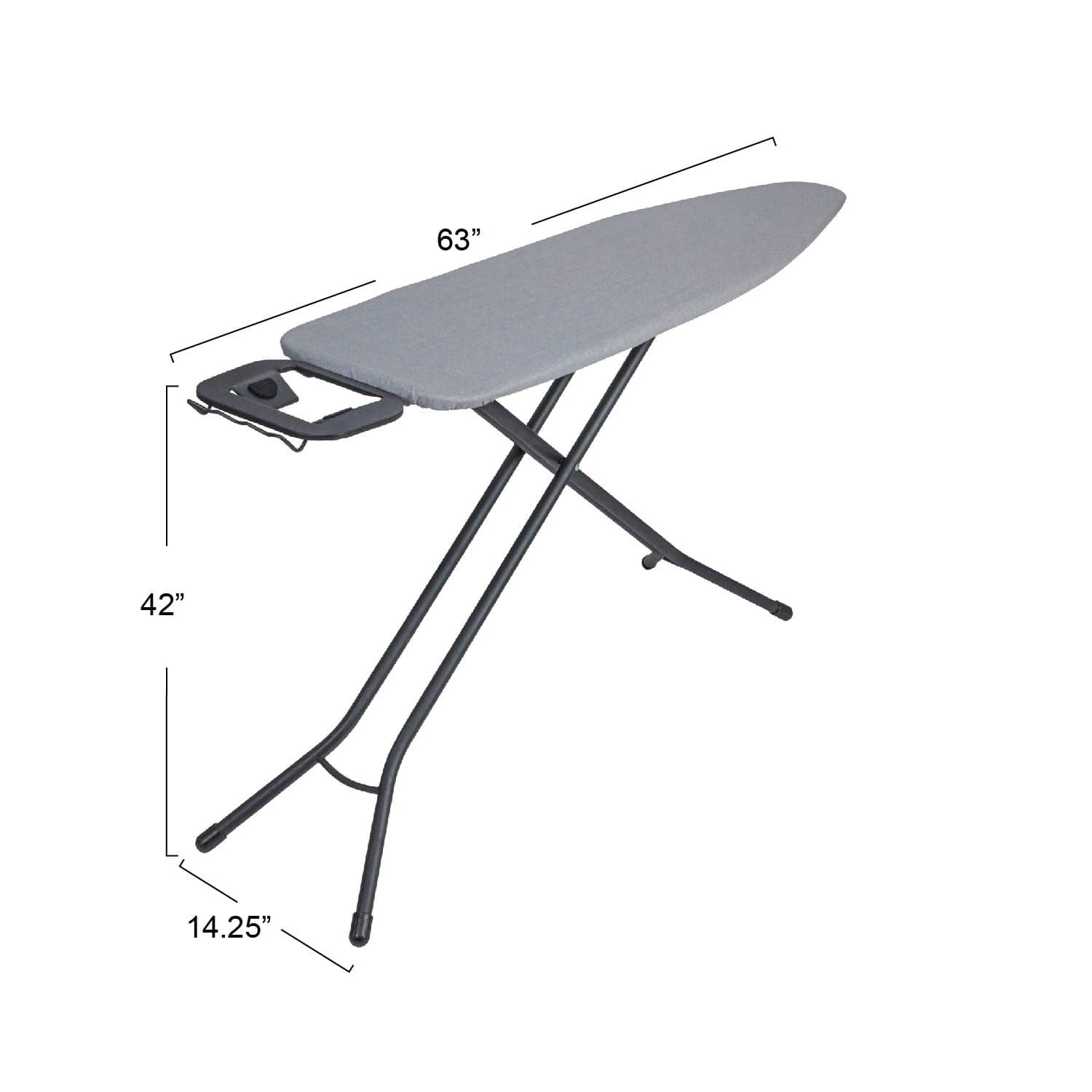 Household Essentials Matte Black Ultra Ironing Board