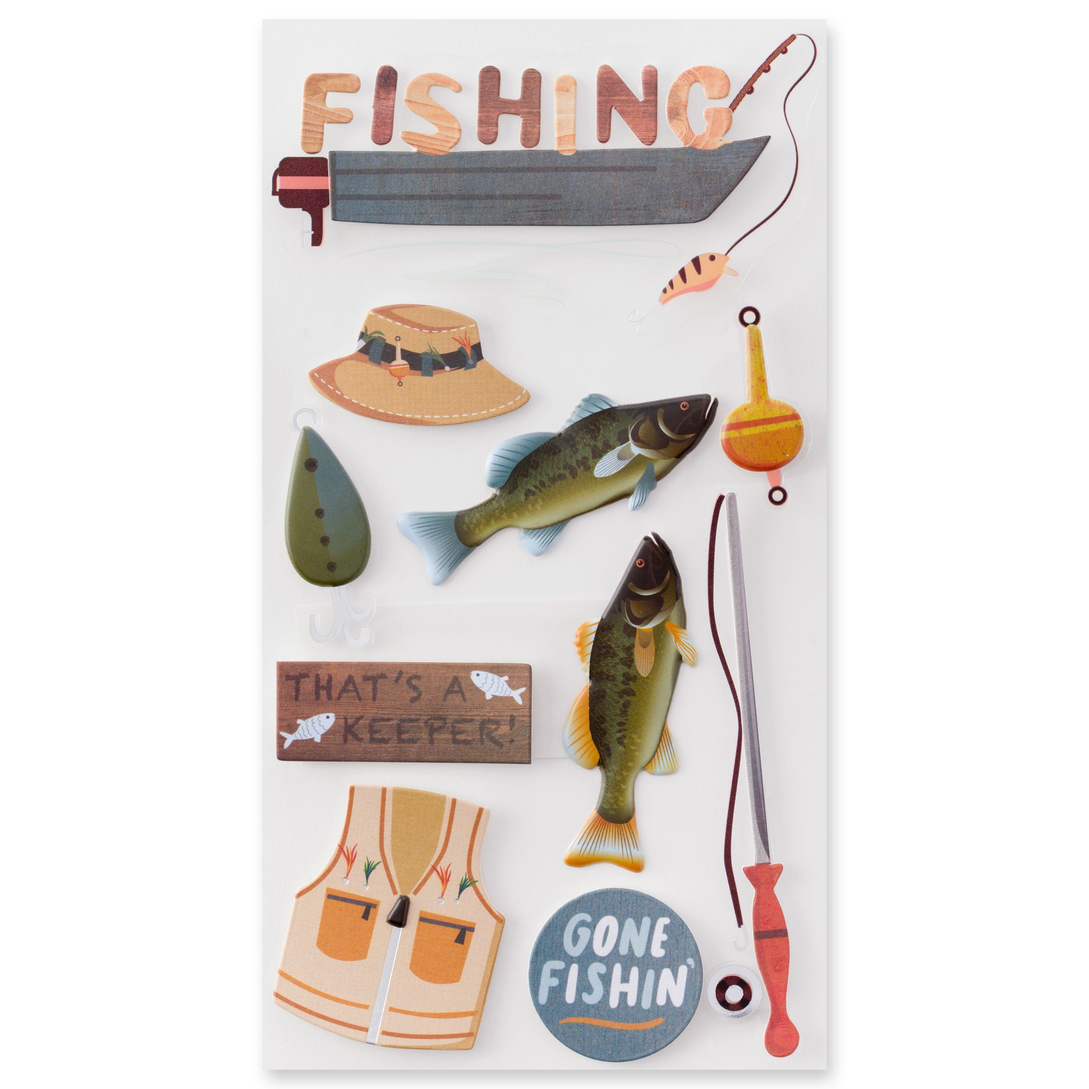 Fishing Stickers by Recollections&#x2122;