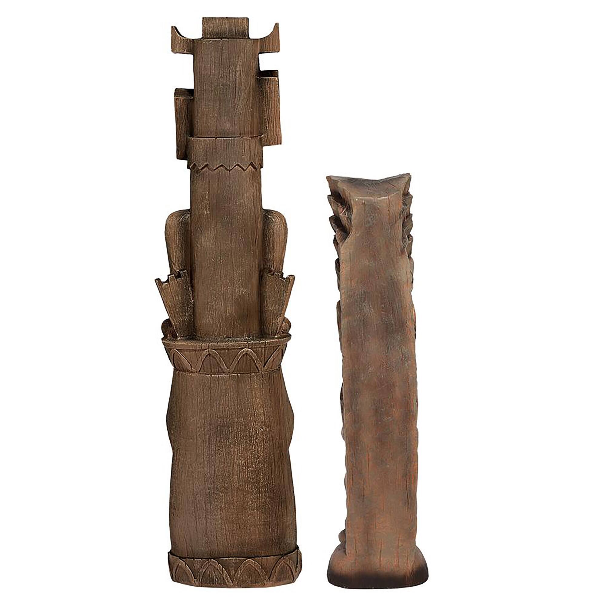 Design Toscano&#xAE; Gods of the Three Pleasures &#x26; Luau Tiki Gods Statue Set