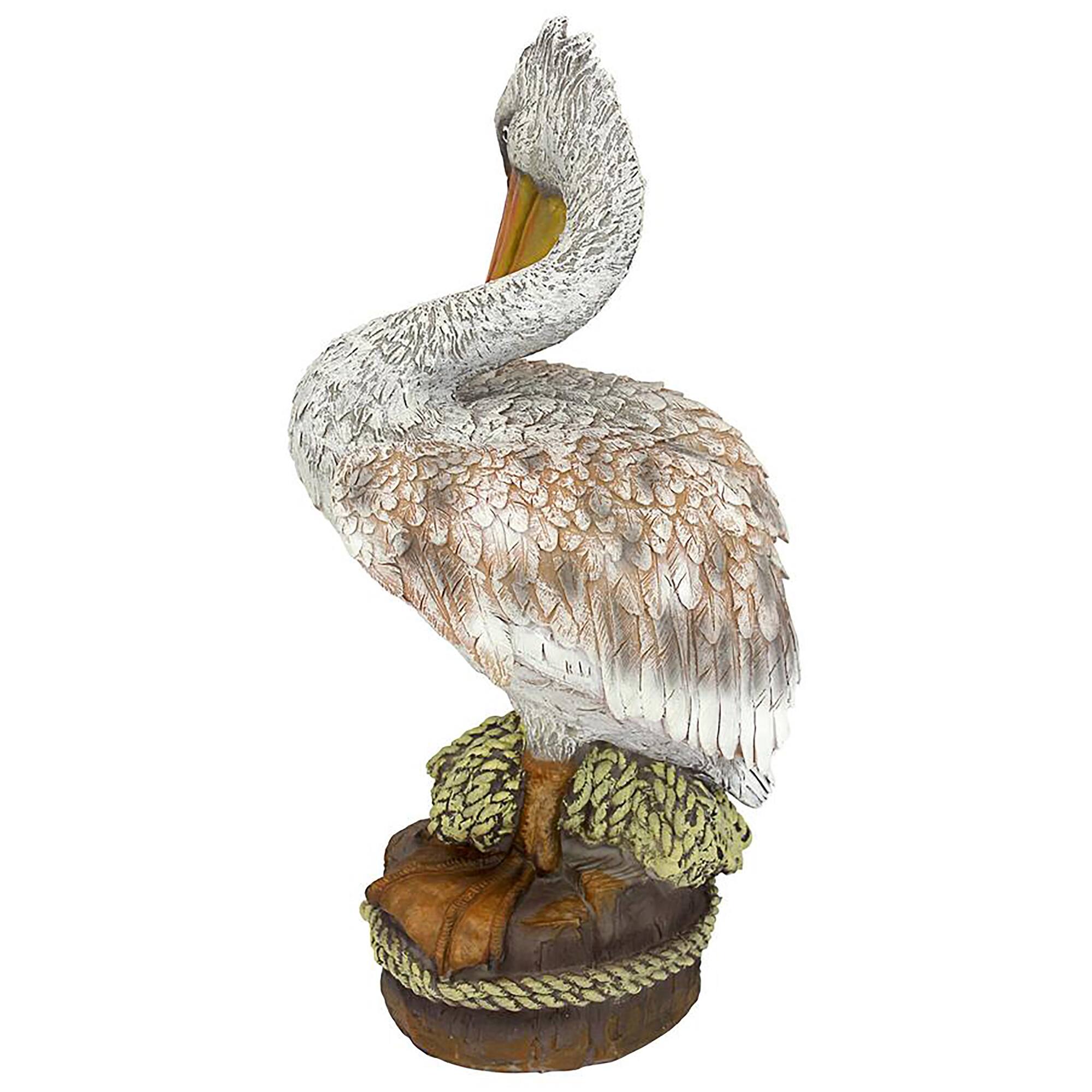 Design Toscano 15&#x22; Pier 51 Pelican Statue