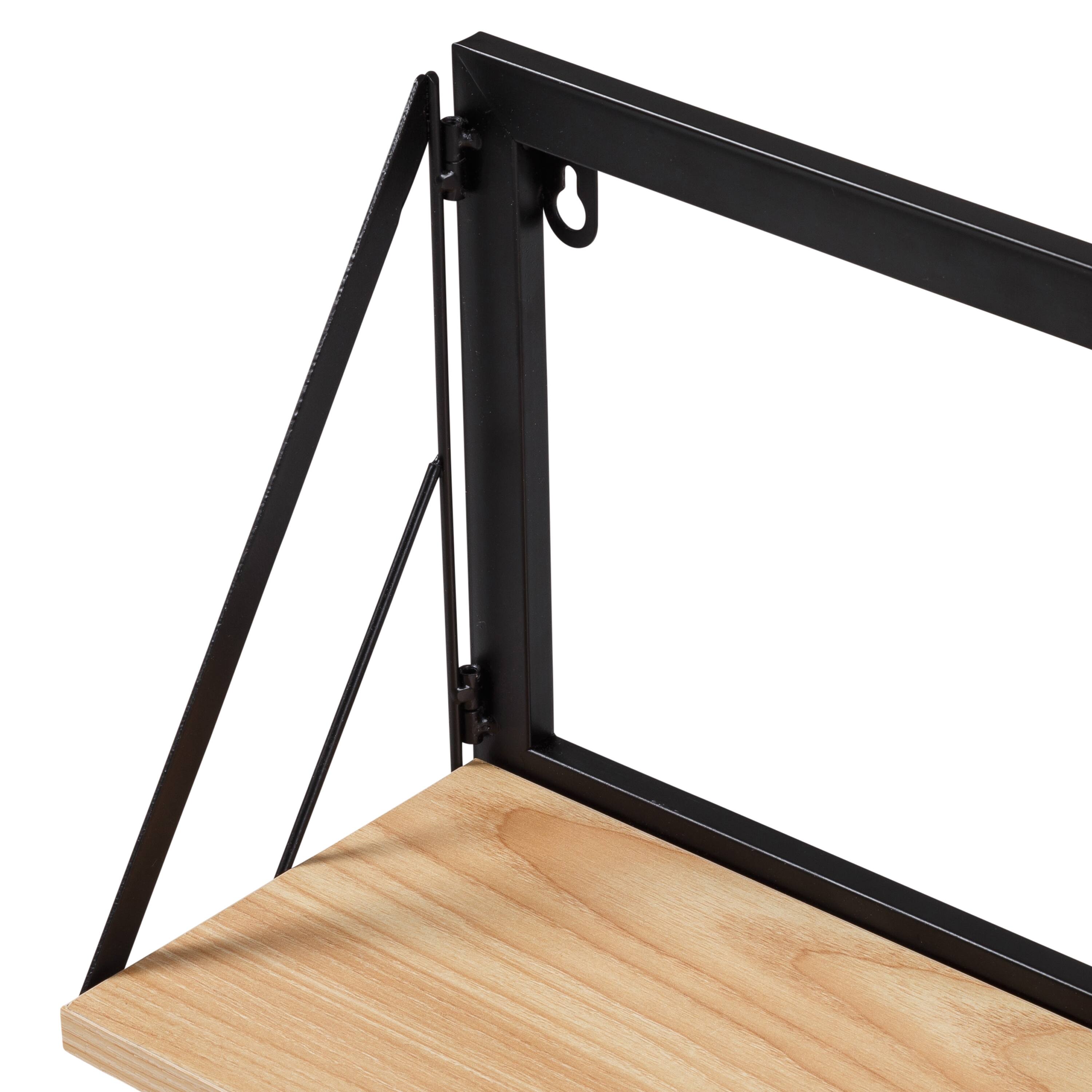 Honey Can Do Maple 18" Floating Wall Shelf