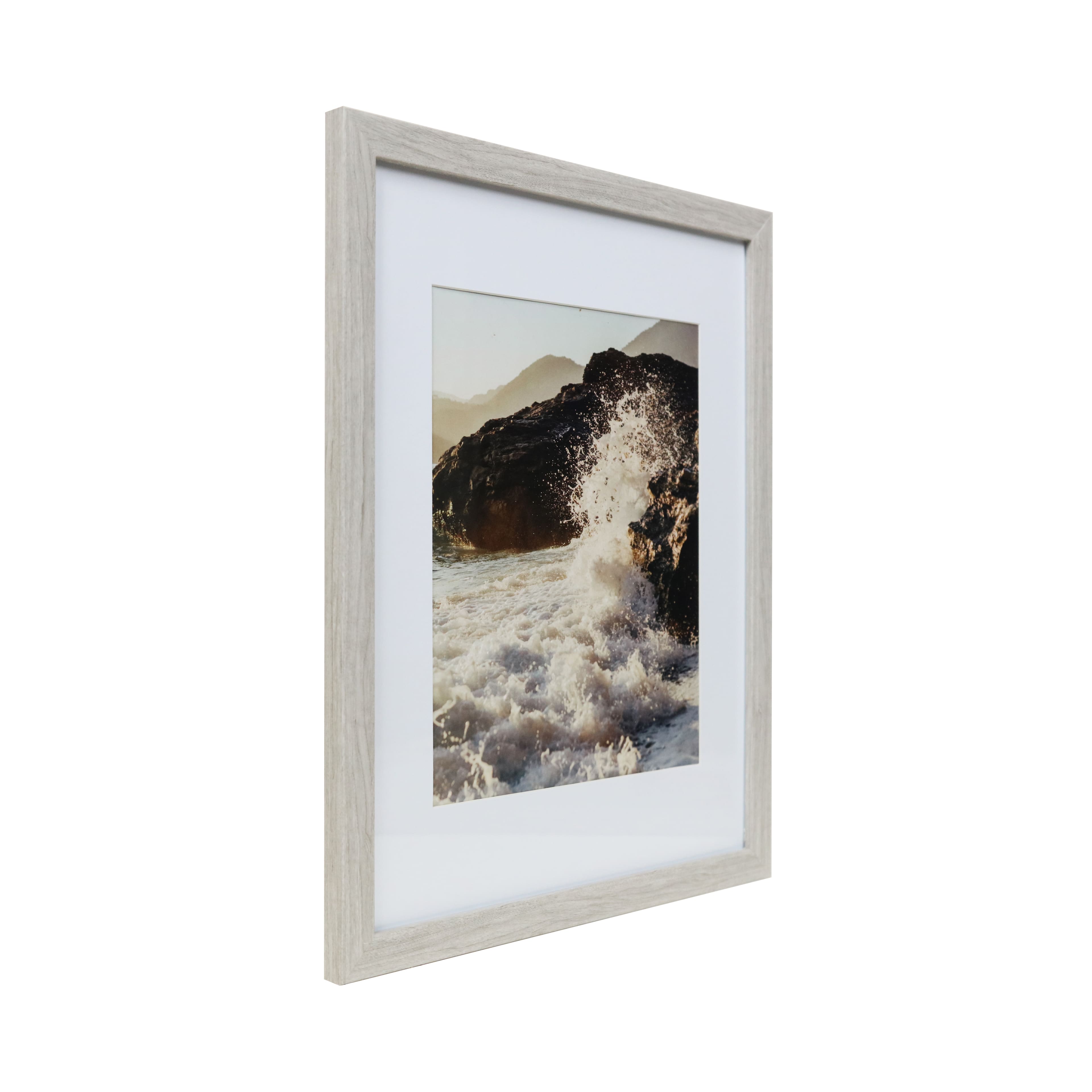 6 Packs: 3 ct. (18 total) Gallery™ Gray Frame with Mat by Studio Décor®
