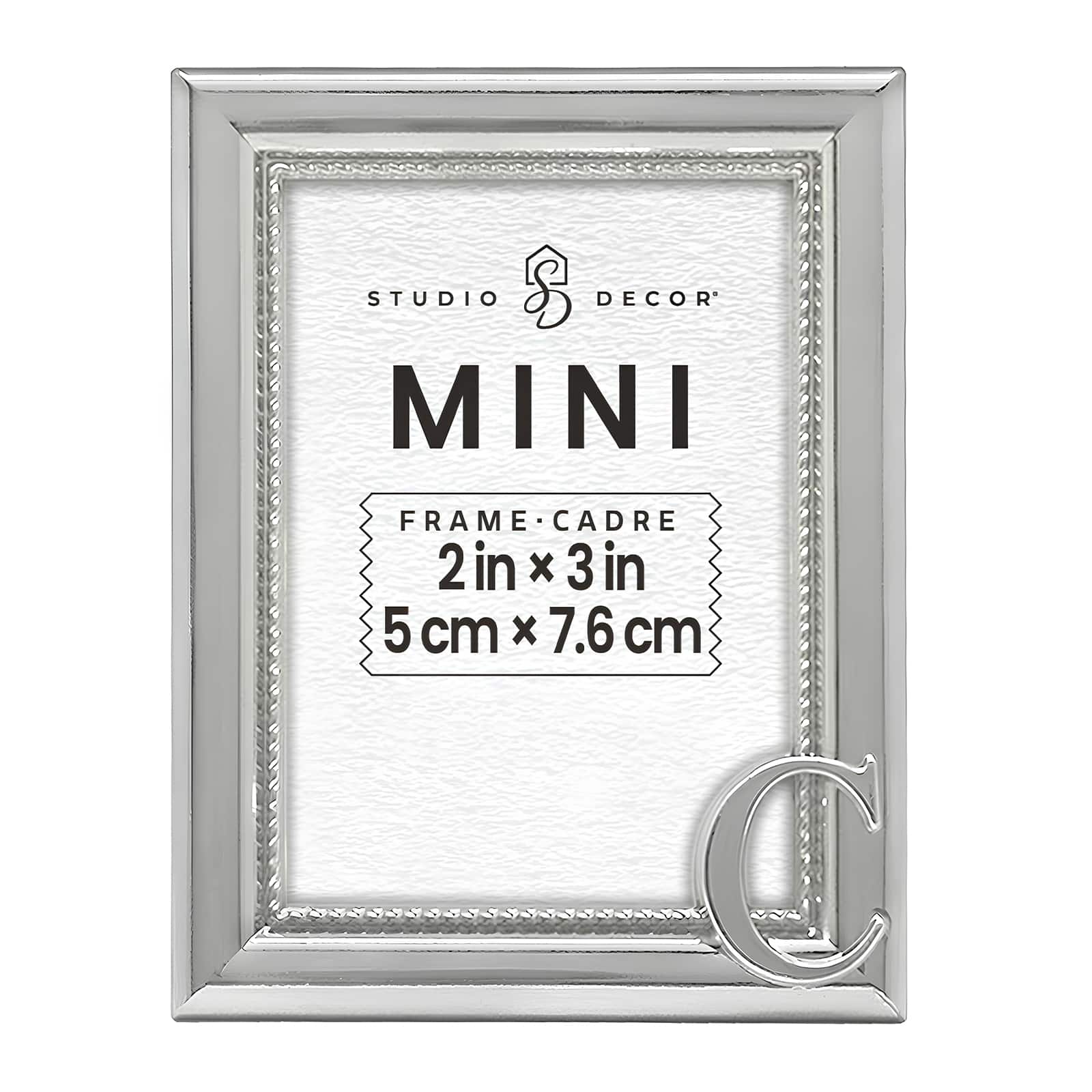 Mini Silver C Frame by Studio Décor®