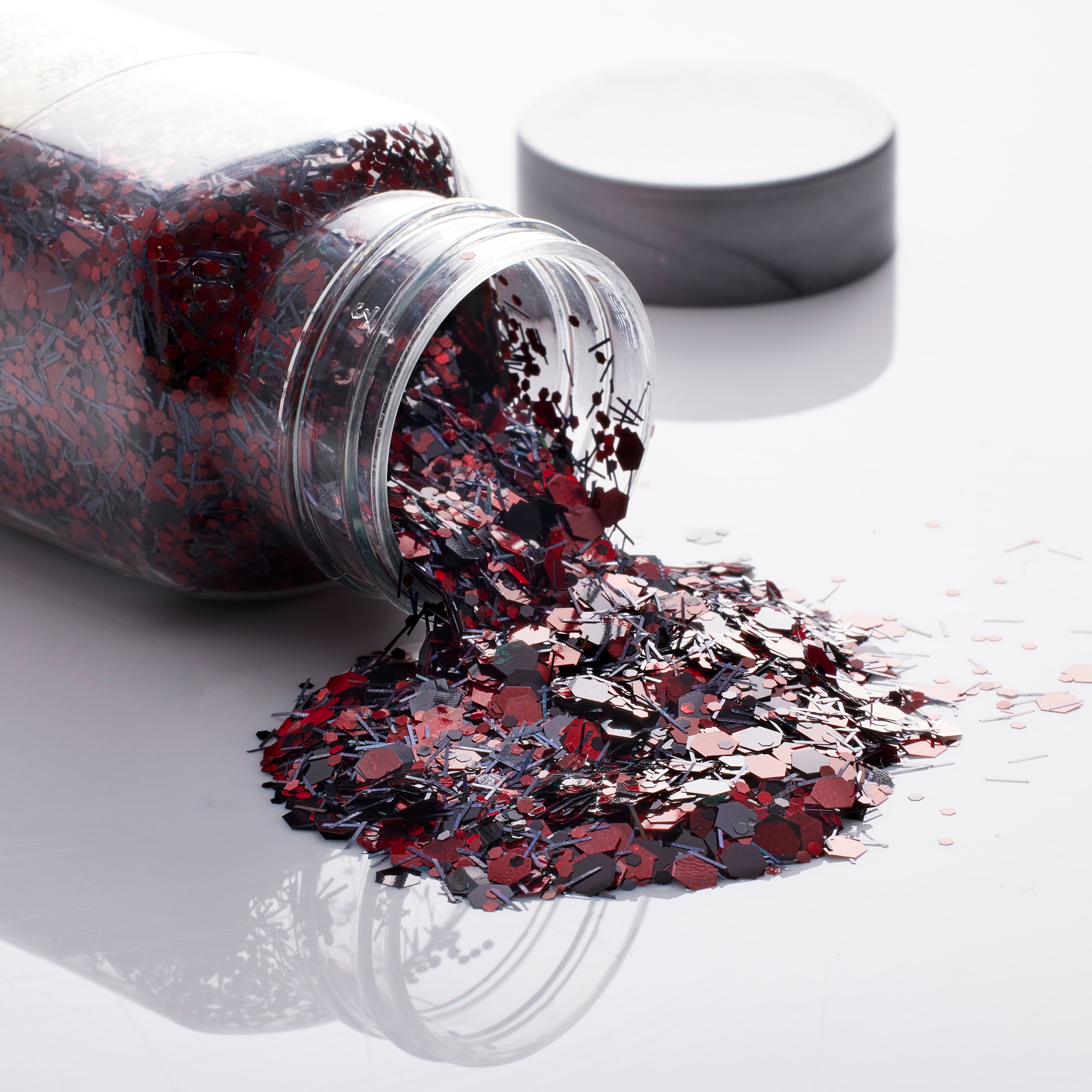 Specialty Polyester Glitter Red & Black Shapes by Recollections™