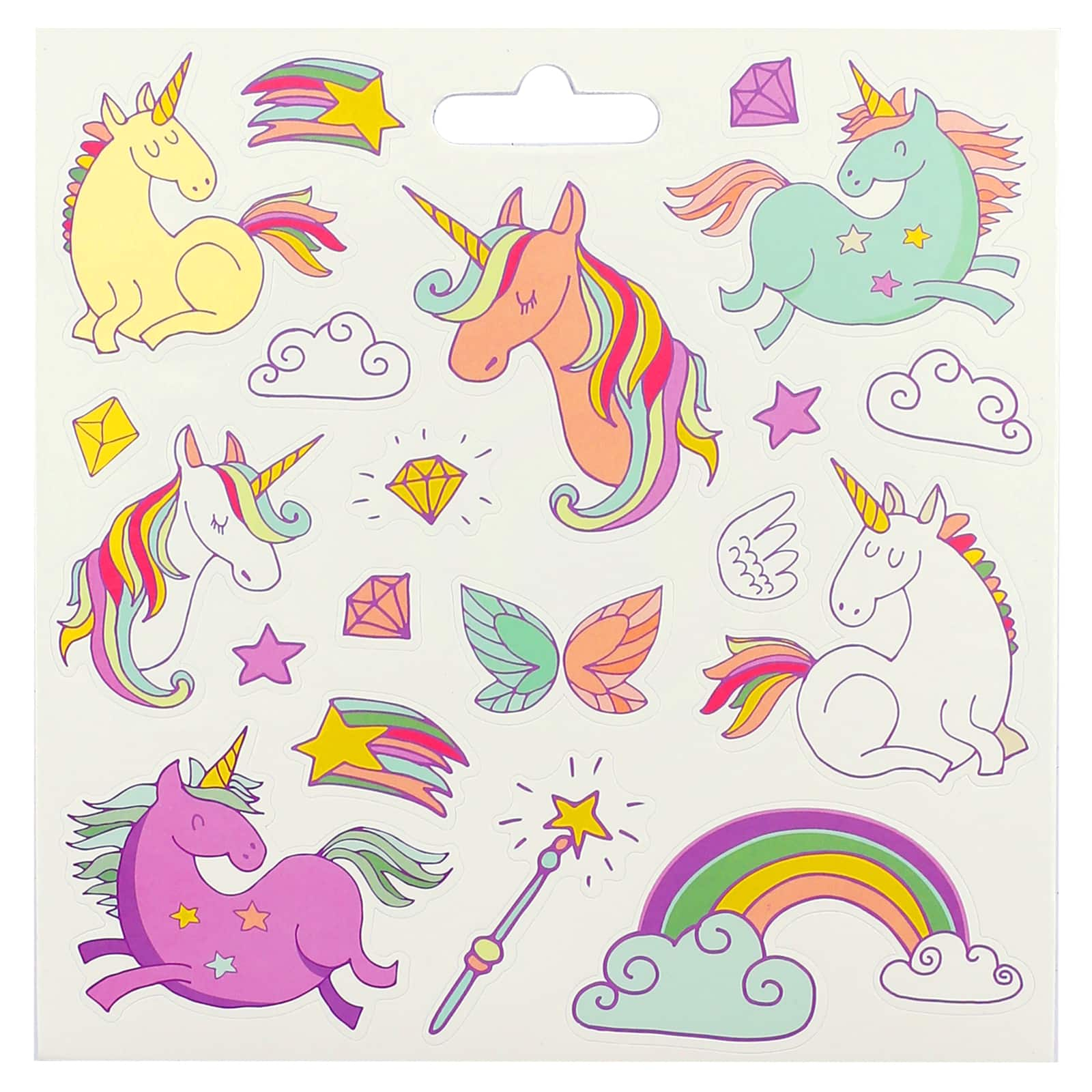 Unicorns Stickerland&#x2122; Mini Sticker Pad