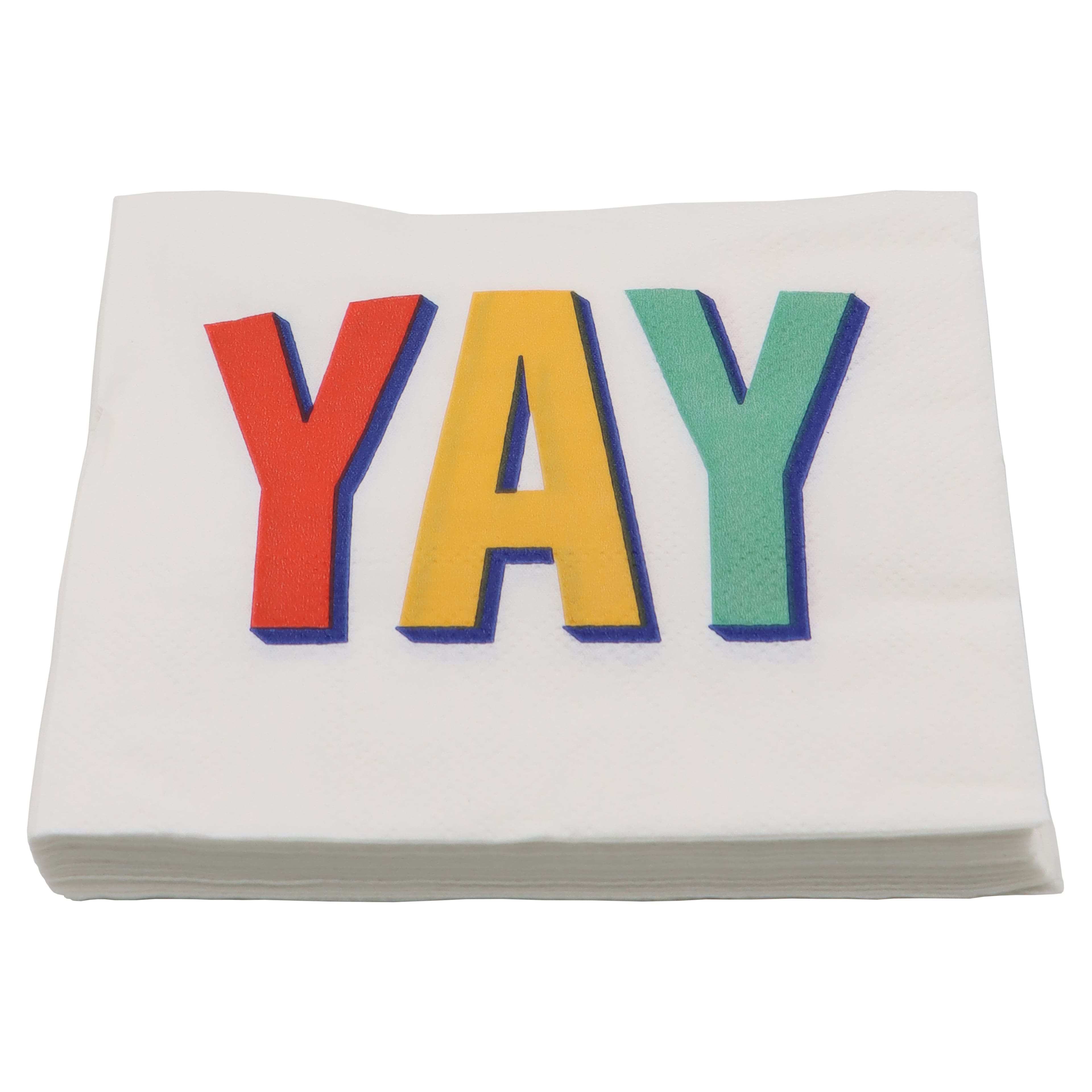 Yay Beverage Napkins, 20ct. by Celebrate It™