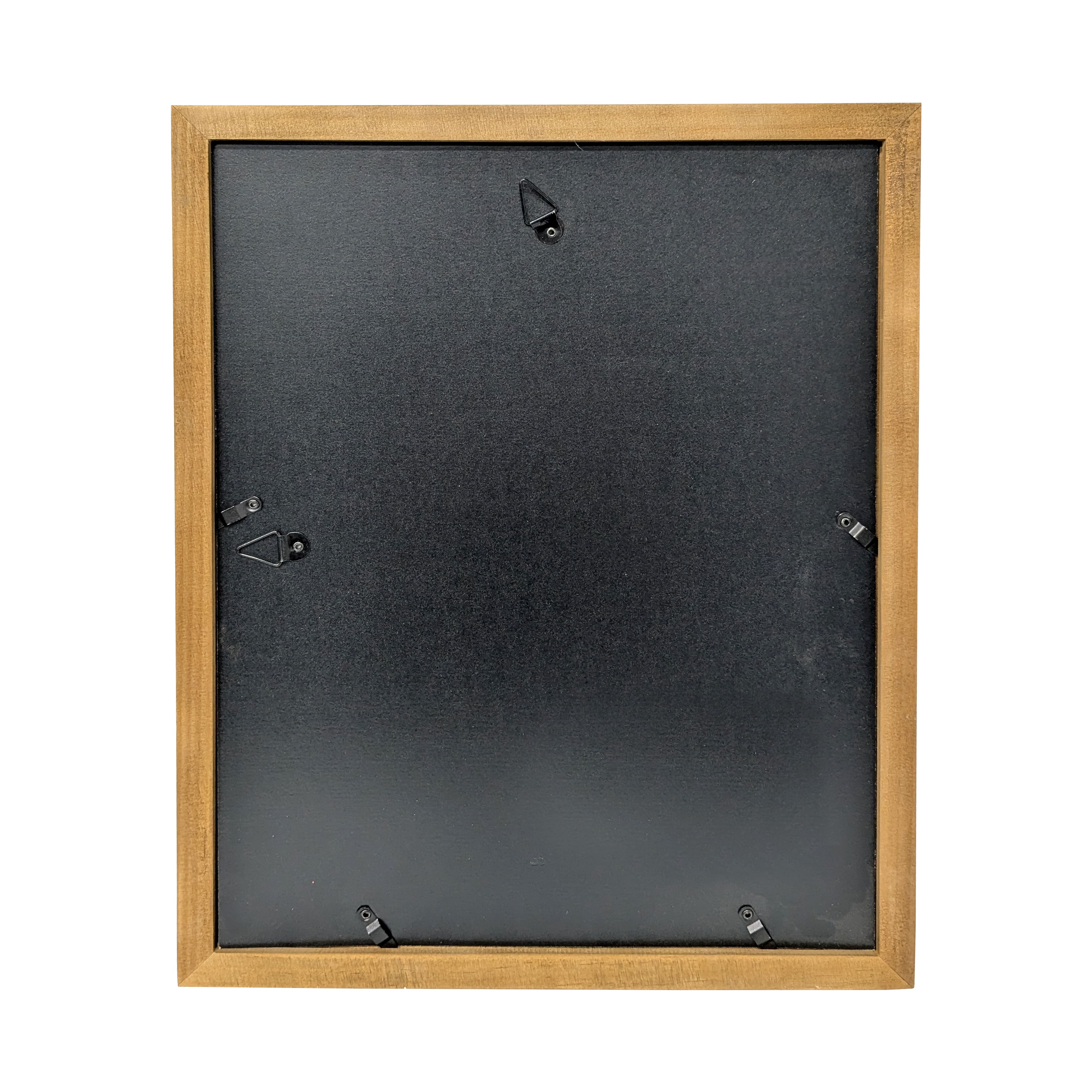 Home Natural Walnut Stain Wood Frame with Mat by Studio D&#xE9;cor&#xAE;