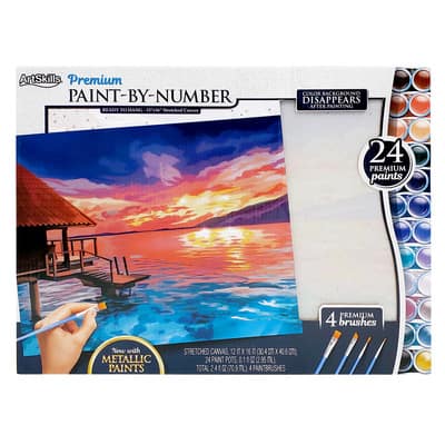 ArtSkills® Premium Cabana Paint-by-Number Kit | Michaels