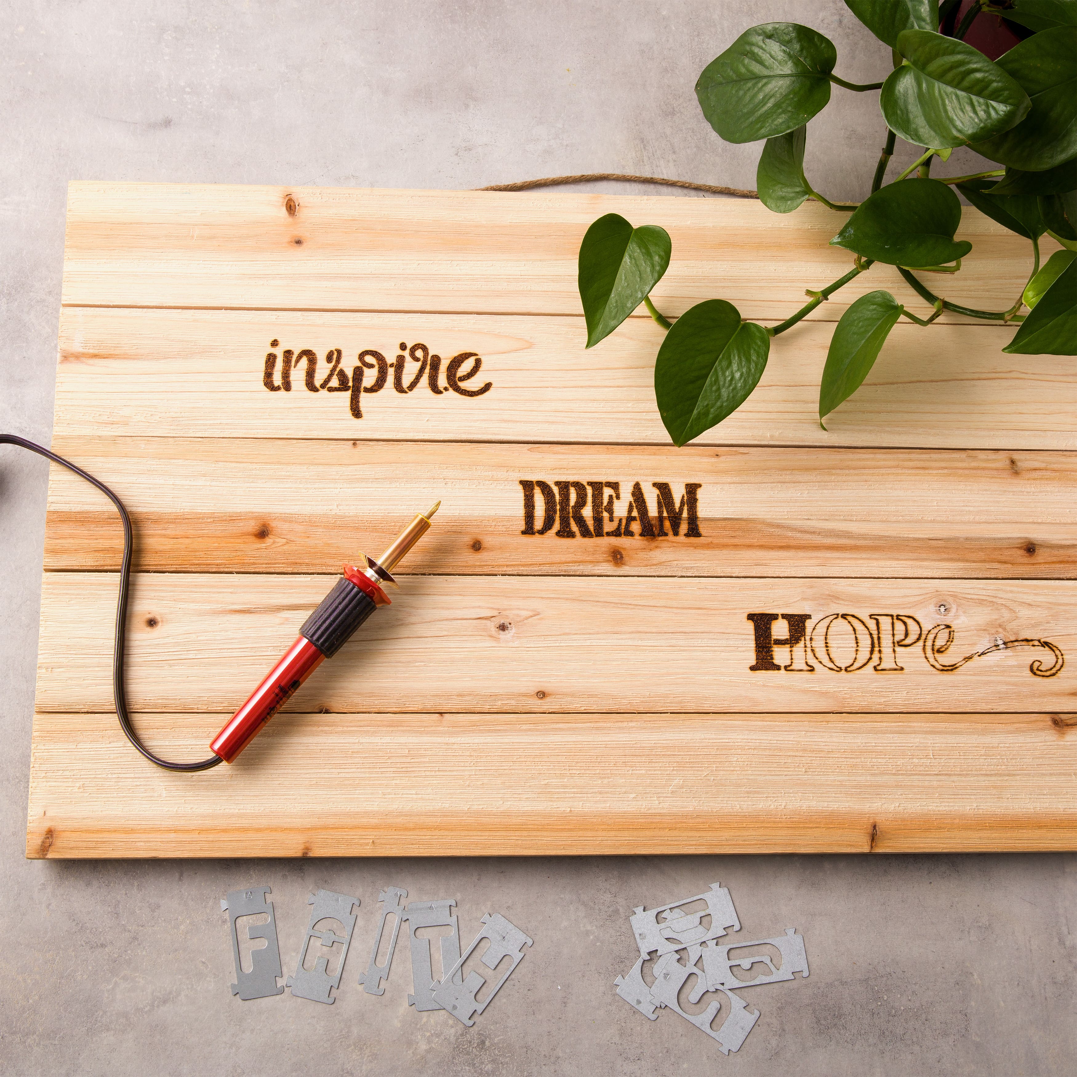 26" Wood Pallet Rectangle Plaque by Make Market®