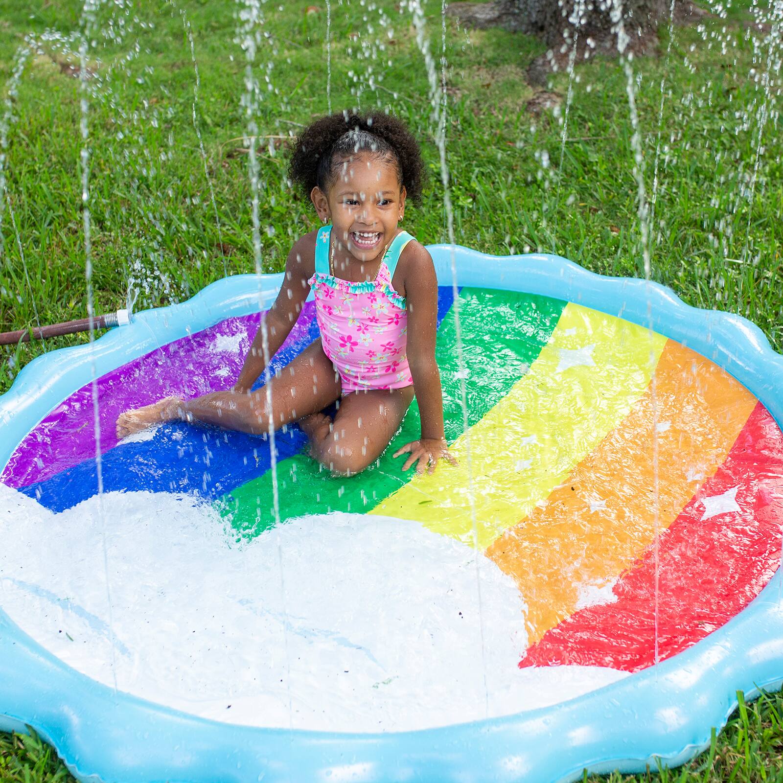 PoolCandy 5ft. Rainbow Splash Pad