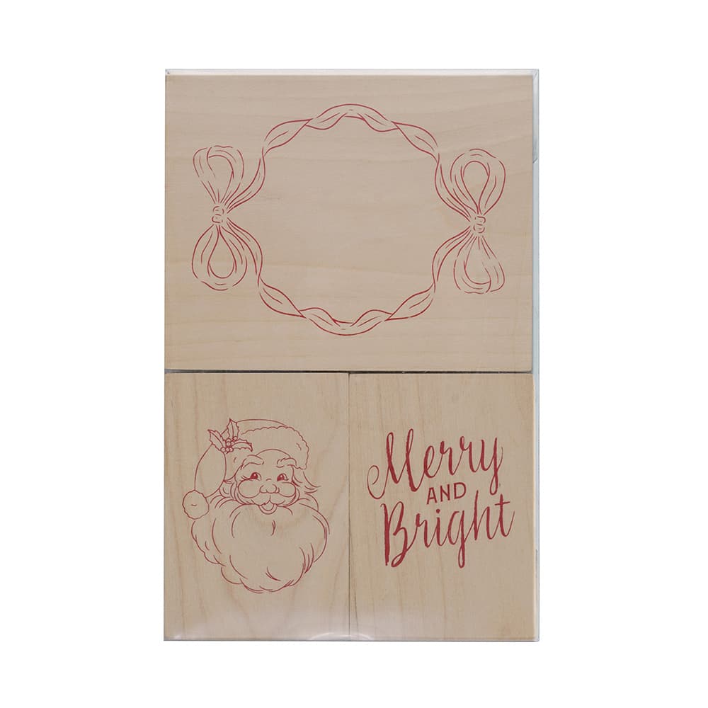 Santa Wood Stamp Set by Recollections&#x2122;