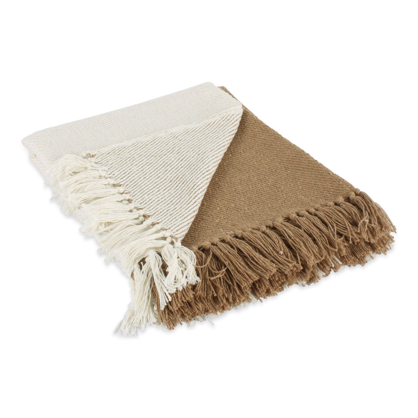 DII® Stone Four Square Woven Throw