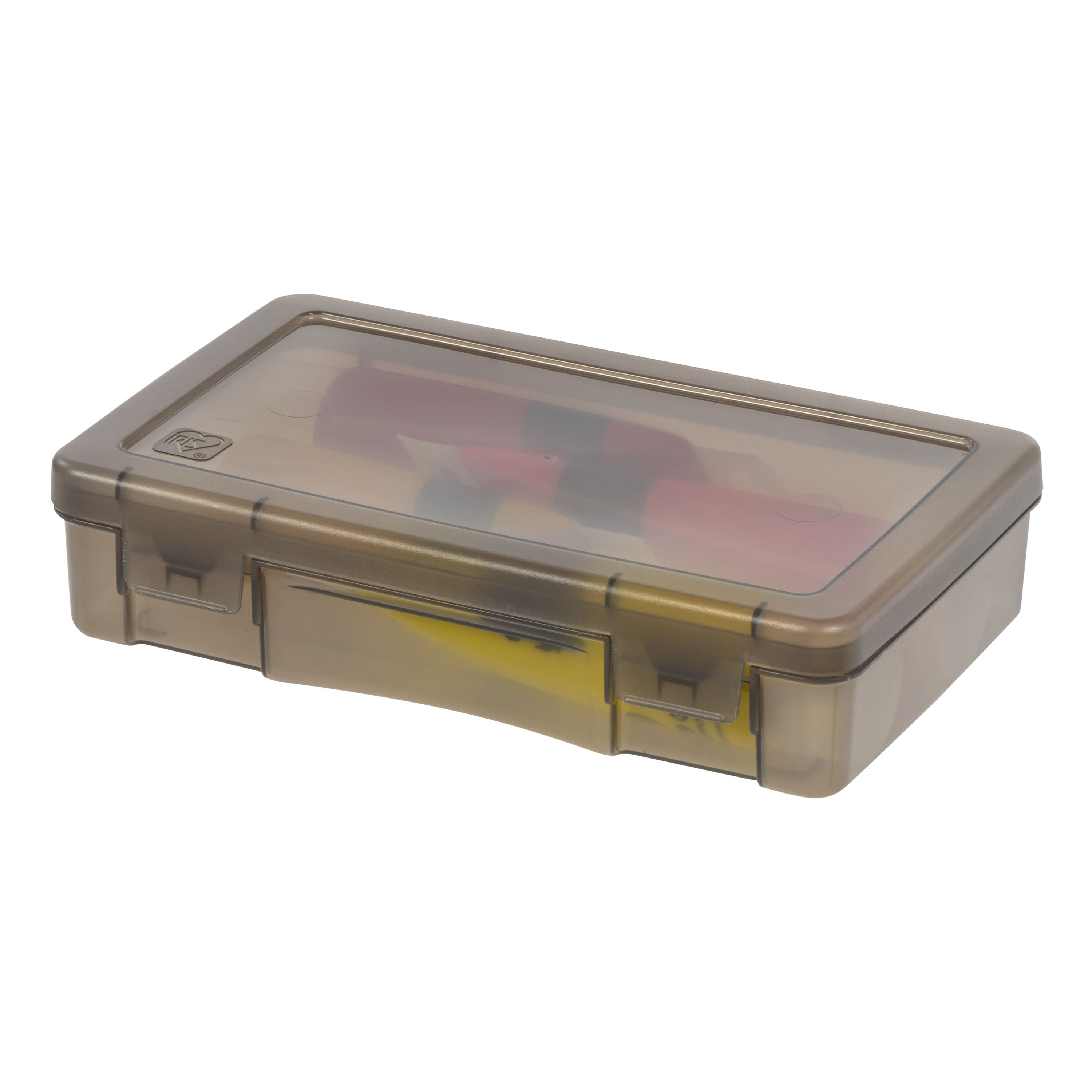IRIS&#xAE; Small Translucent Gray Snap-Tight Lid Supply Organizers, 10ct.