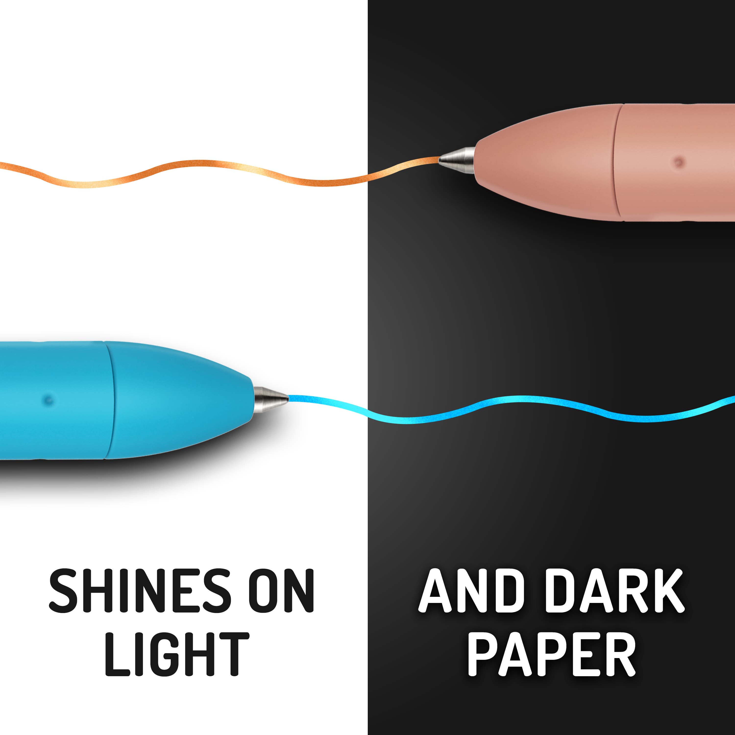 Paper Mate&#xAE; InkJoy&#xAE; Metallic Retractable 0.8mm Gel Pen 3 Color Set