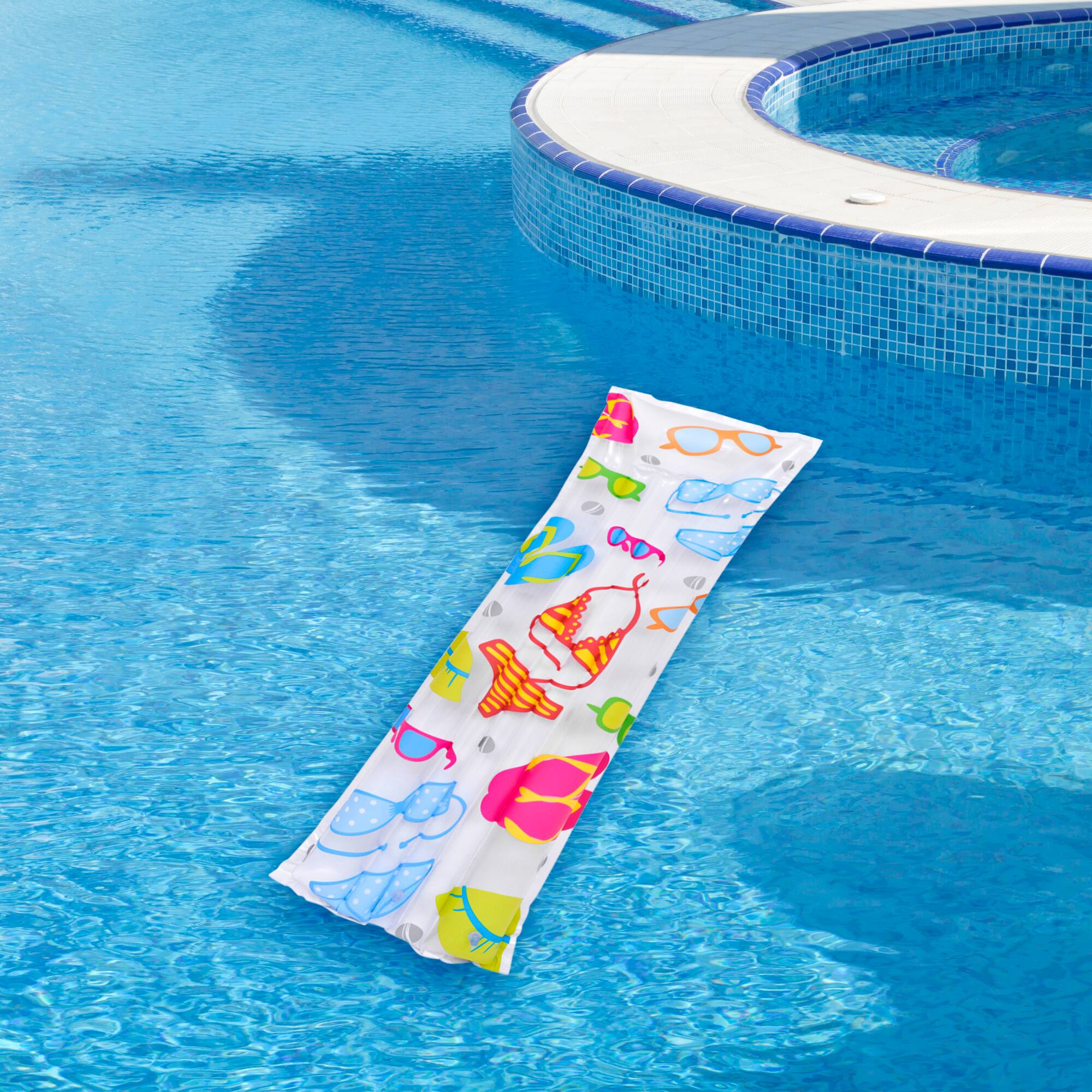Pool Central 6ft. Inflatable Bikini & Sunglasses Pool Float