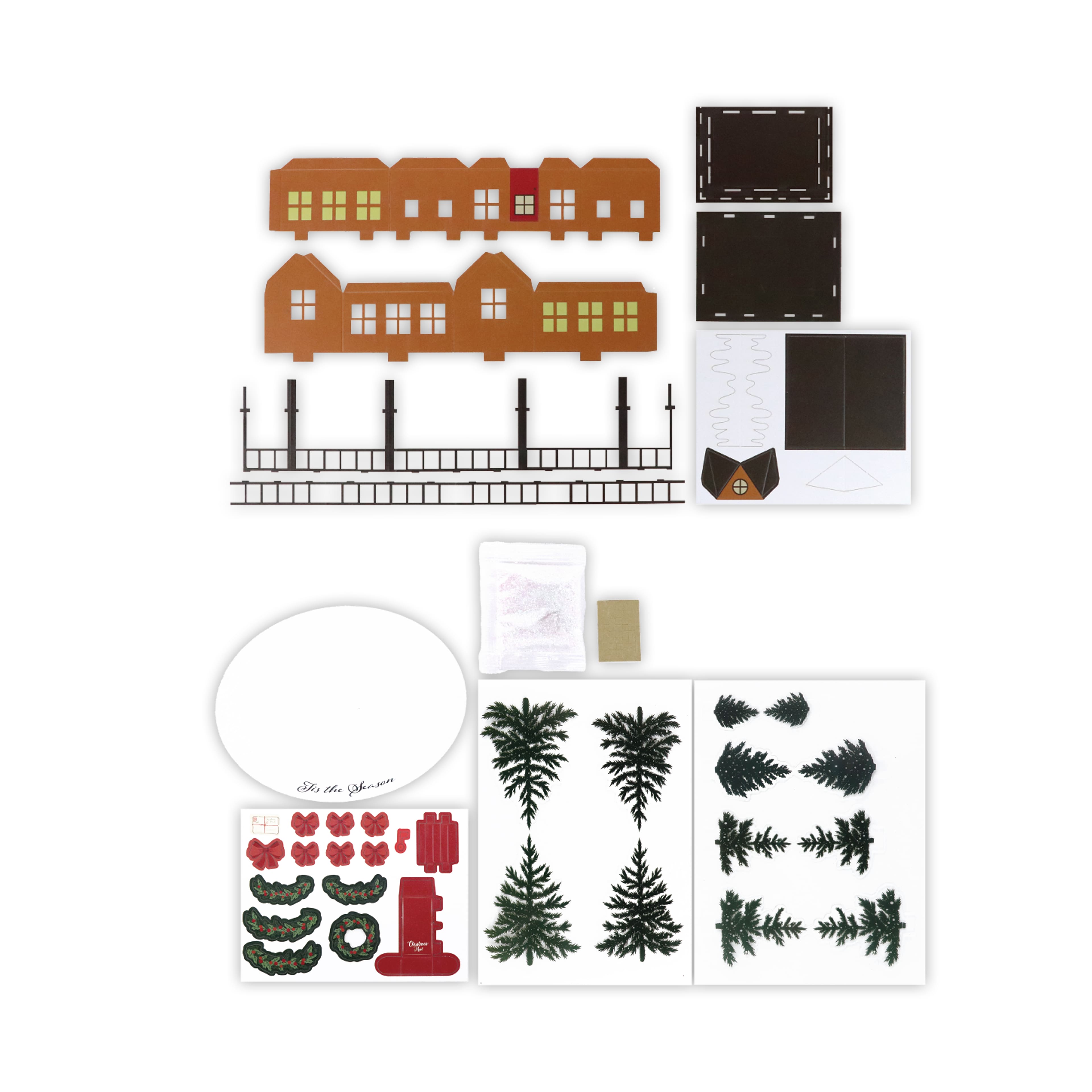 Tis the Season House Paper Diorama Kit by Recollections&#x2122;