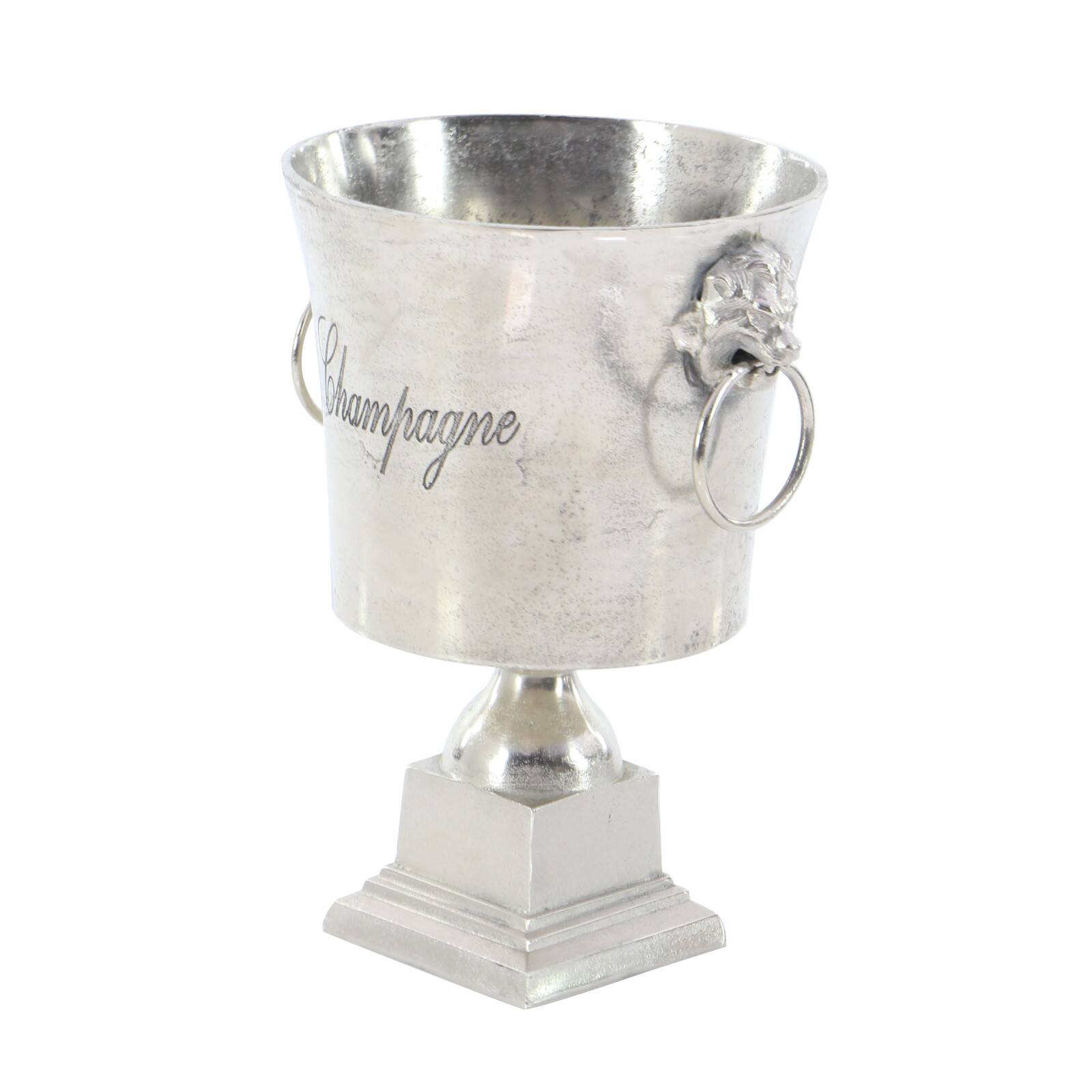 16&#x22; Silver Champagne Bucket