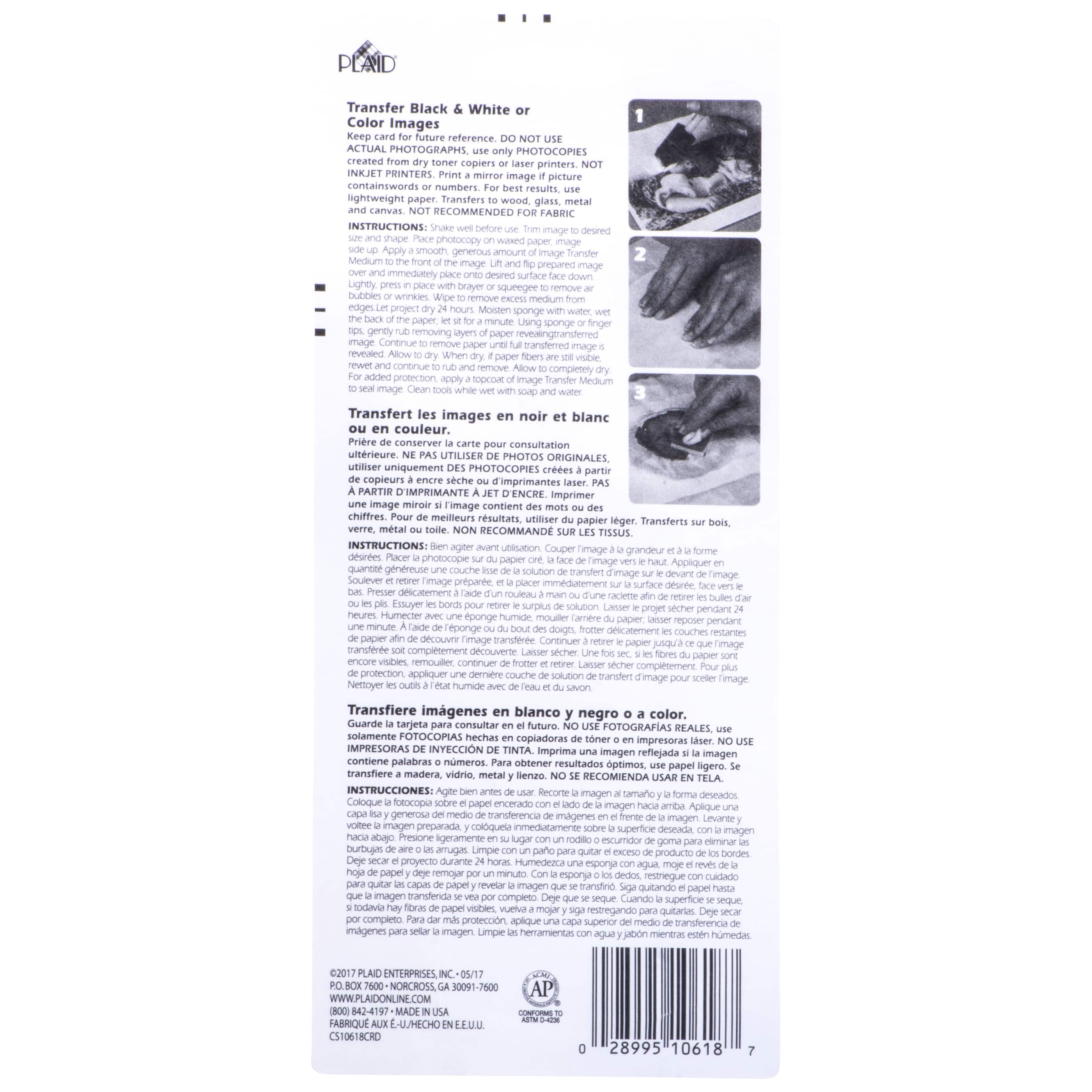 6 Pack: Mod Podge® Image Transfer Medium, 2oz.