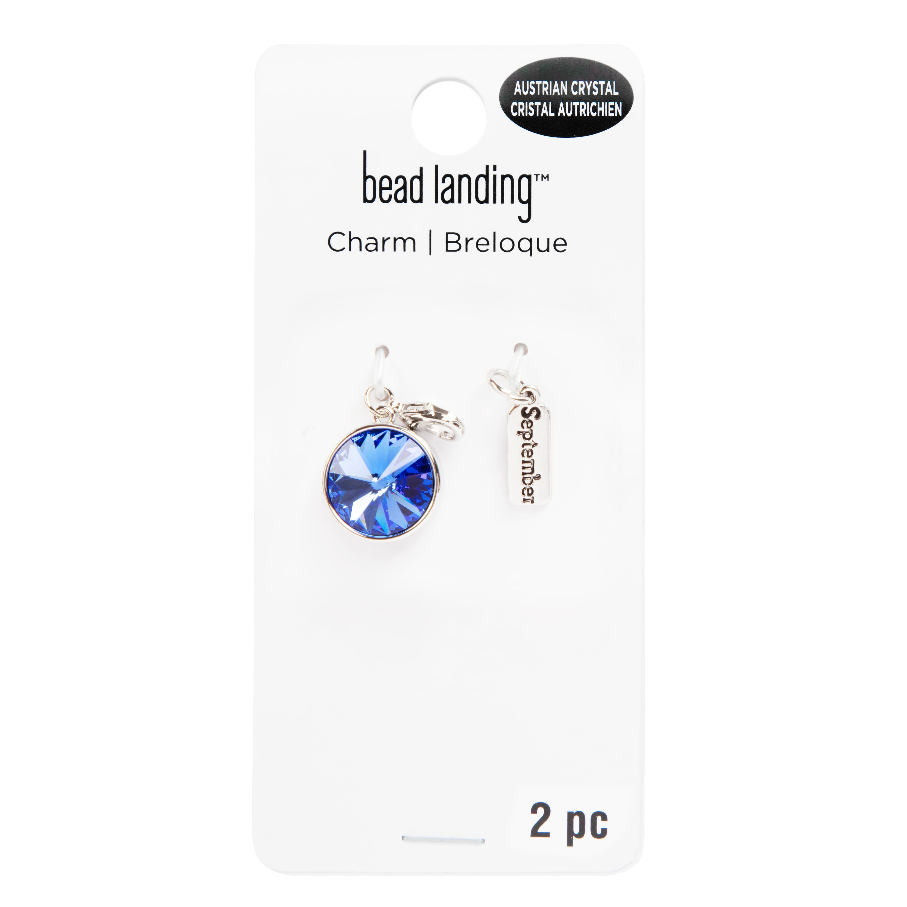 12 Pack: Austrian Crystal Birth Month Charm Set by Bead Landing™
